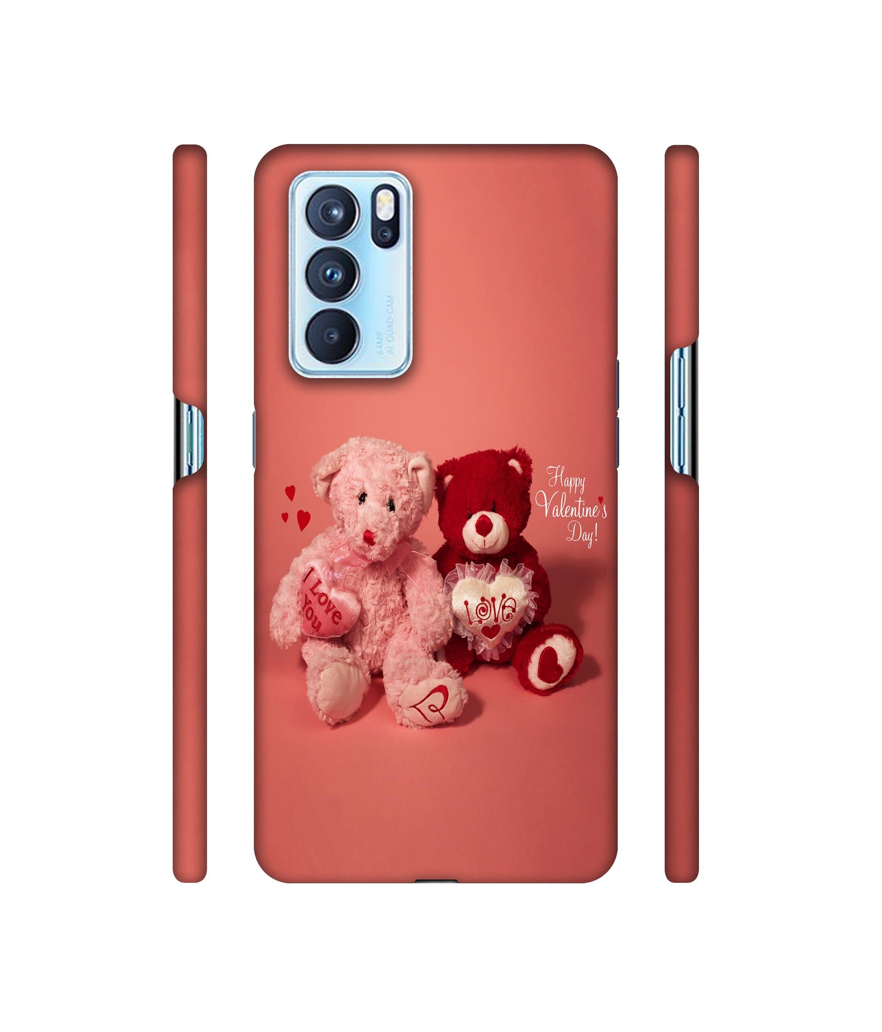 Valentine Day Designer Hard Back Cover for Oppo Reno6 Pro 5G