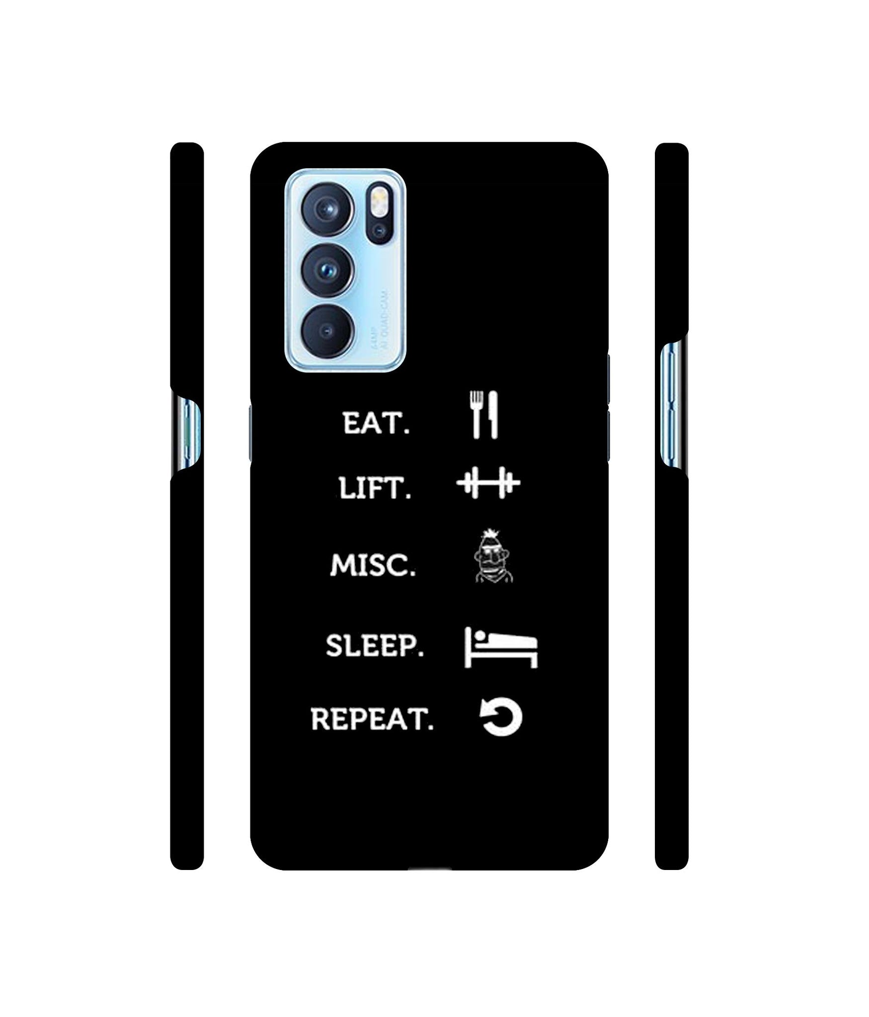 Life Tool Quote Designer Hard Back Cover for Oppo Reno6 Pro 5G
