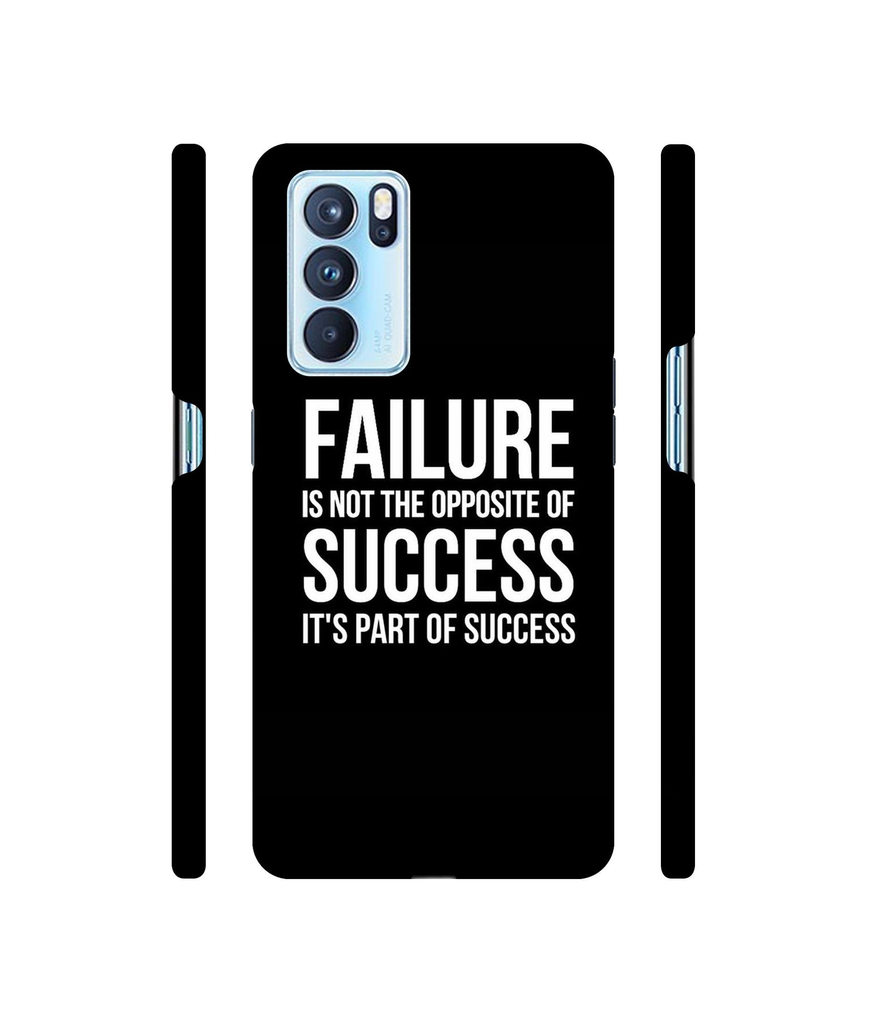 Motivational Quote Designer Hard Back Cover for Oppo Reno6 Pro 5G