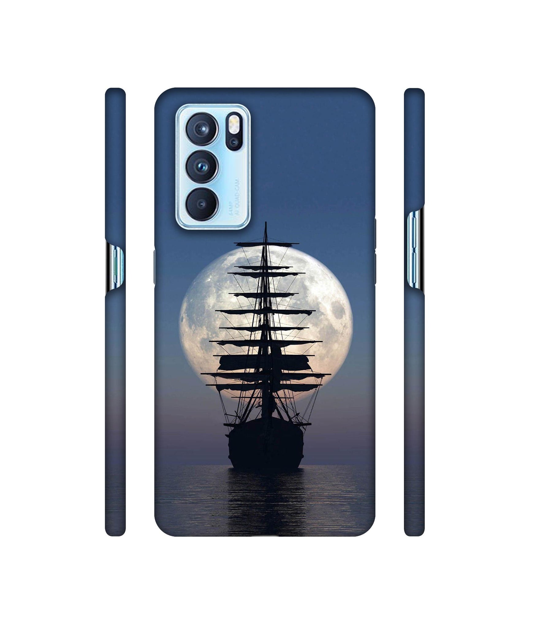 Sea Sunset Designer Hard Back Cover for Oppo Reno6 Pro 5G