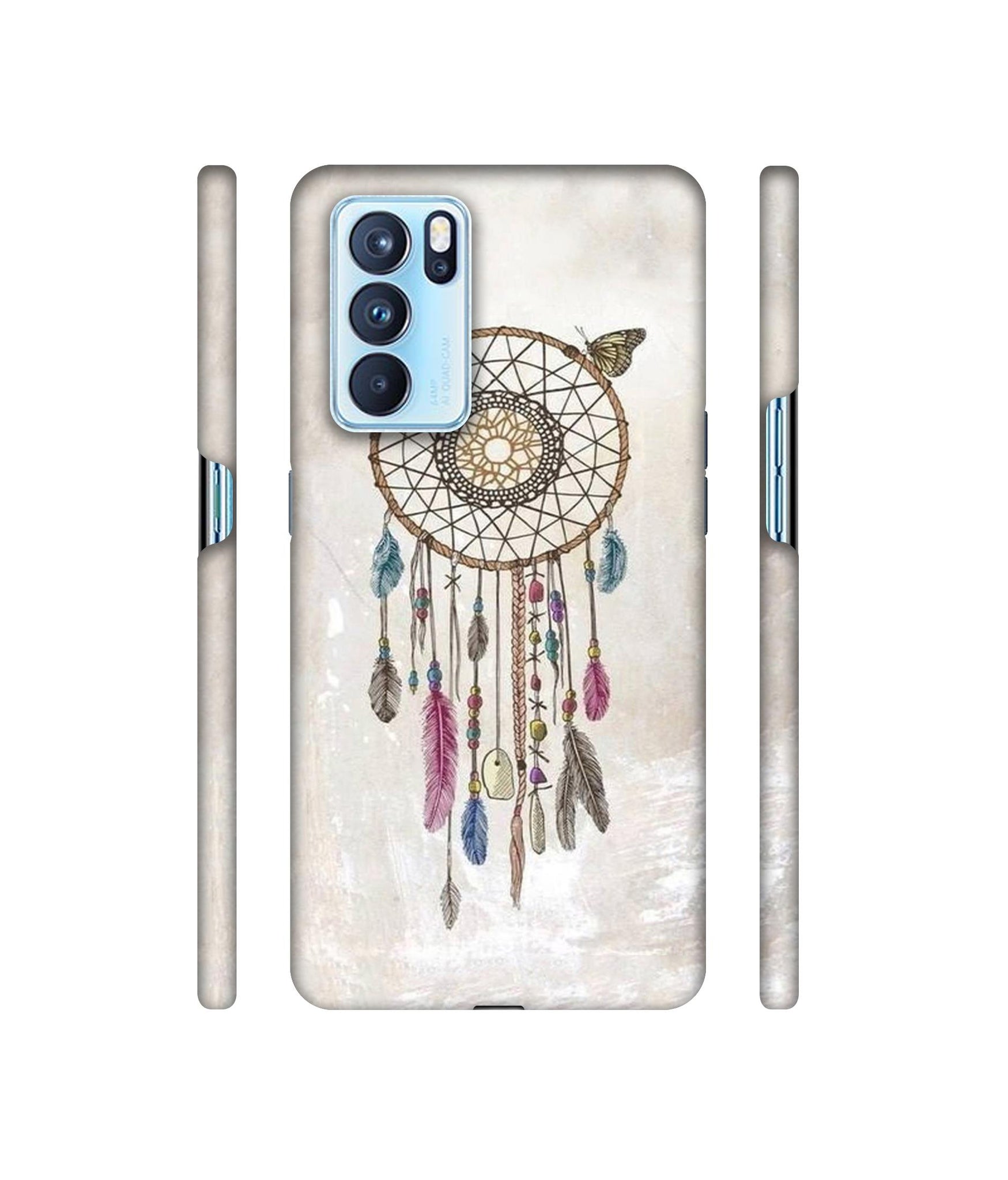 Wall Hanging Designer Hard Back Cover for Oppo Reno6 Pro 5G