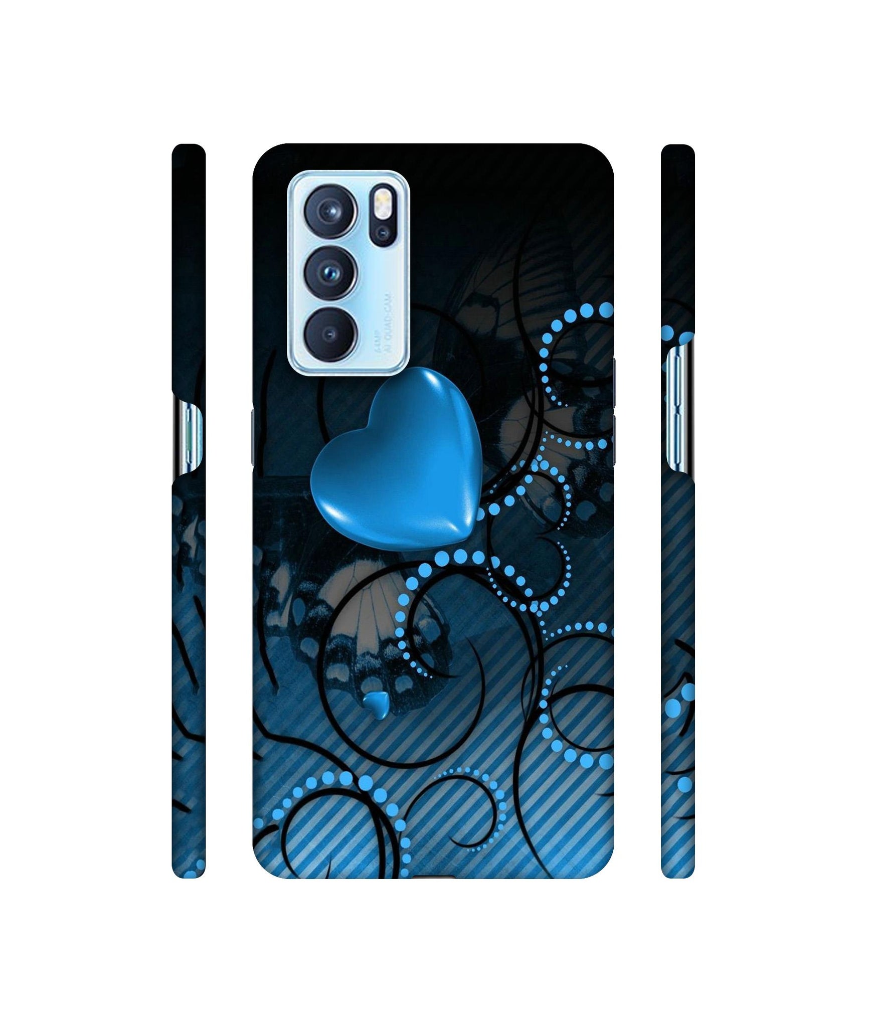 Hart Designer Hard Back Cover for Oppo Reno6 Pro 5G