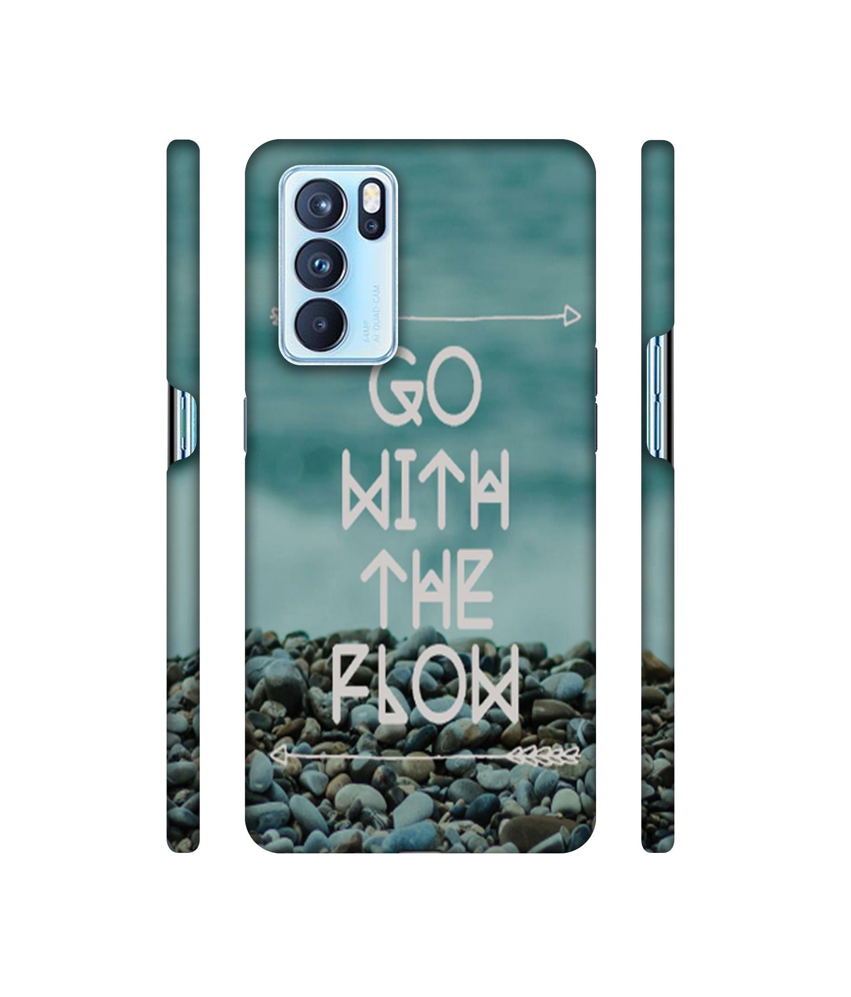 Arrow Designer Hard Back Cover for Oppo Reno6 Pro 5G