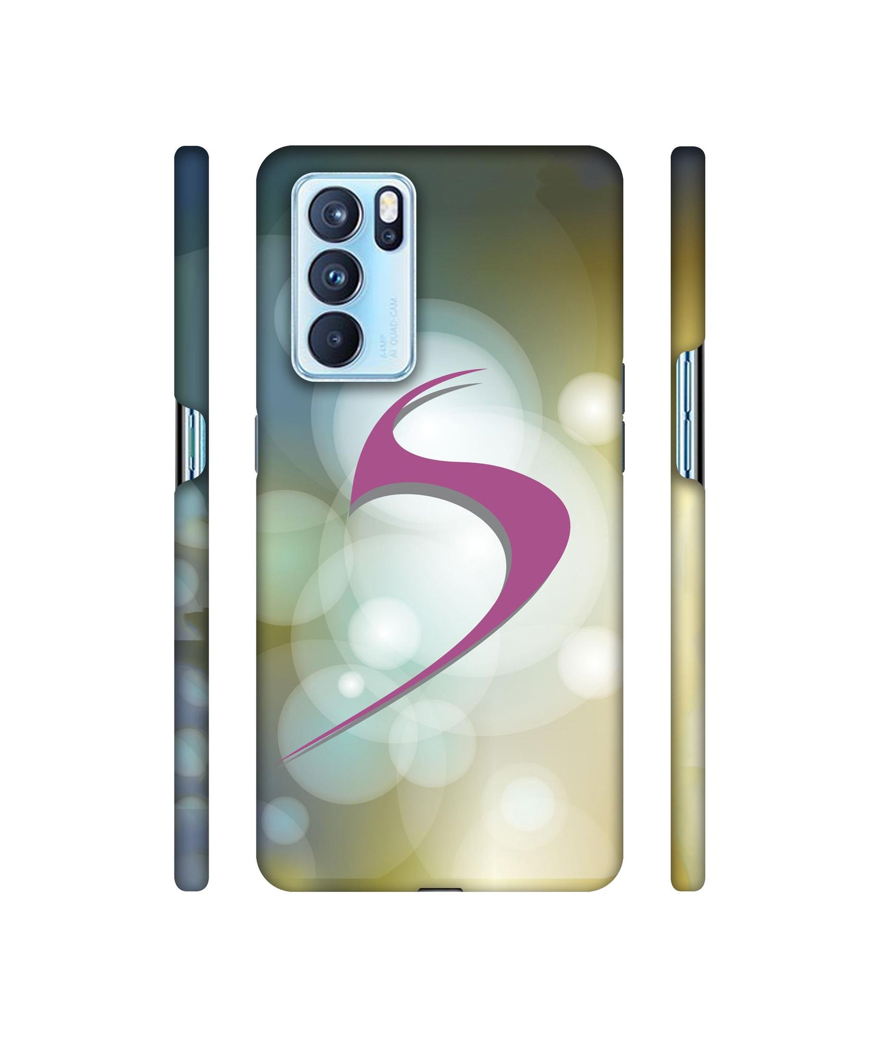 Keypad Designer Hard Back Cover for Oppo Reno6 Pro 5G