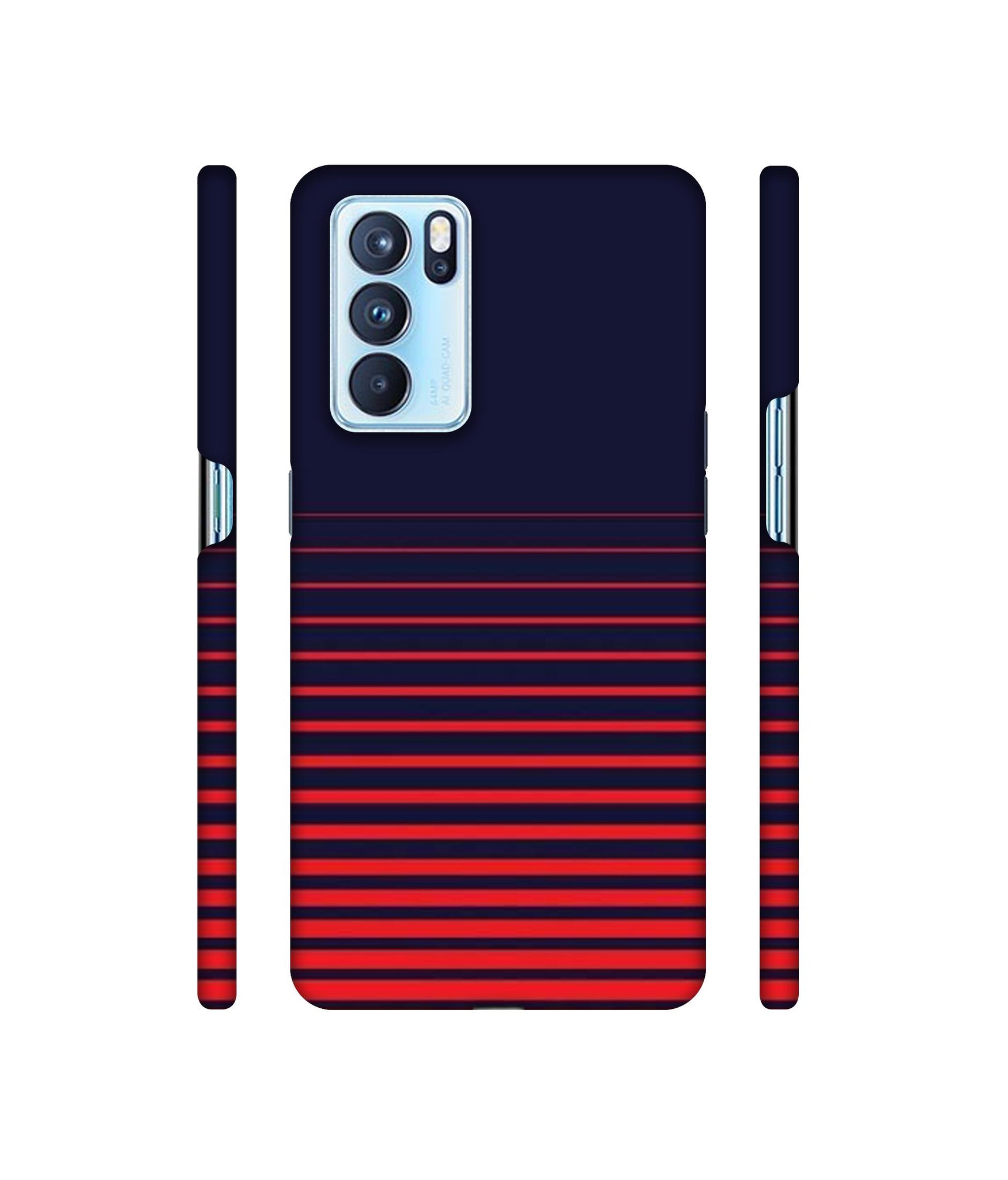 Redline Designer Hard Back Cover for Oppo Reno6 Pro 5G