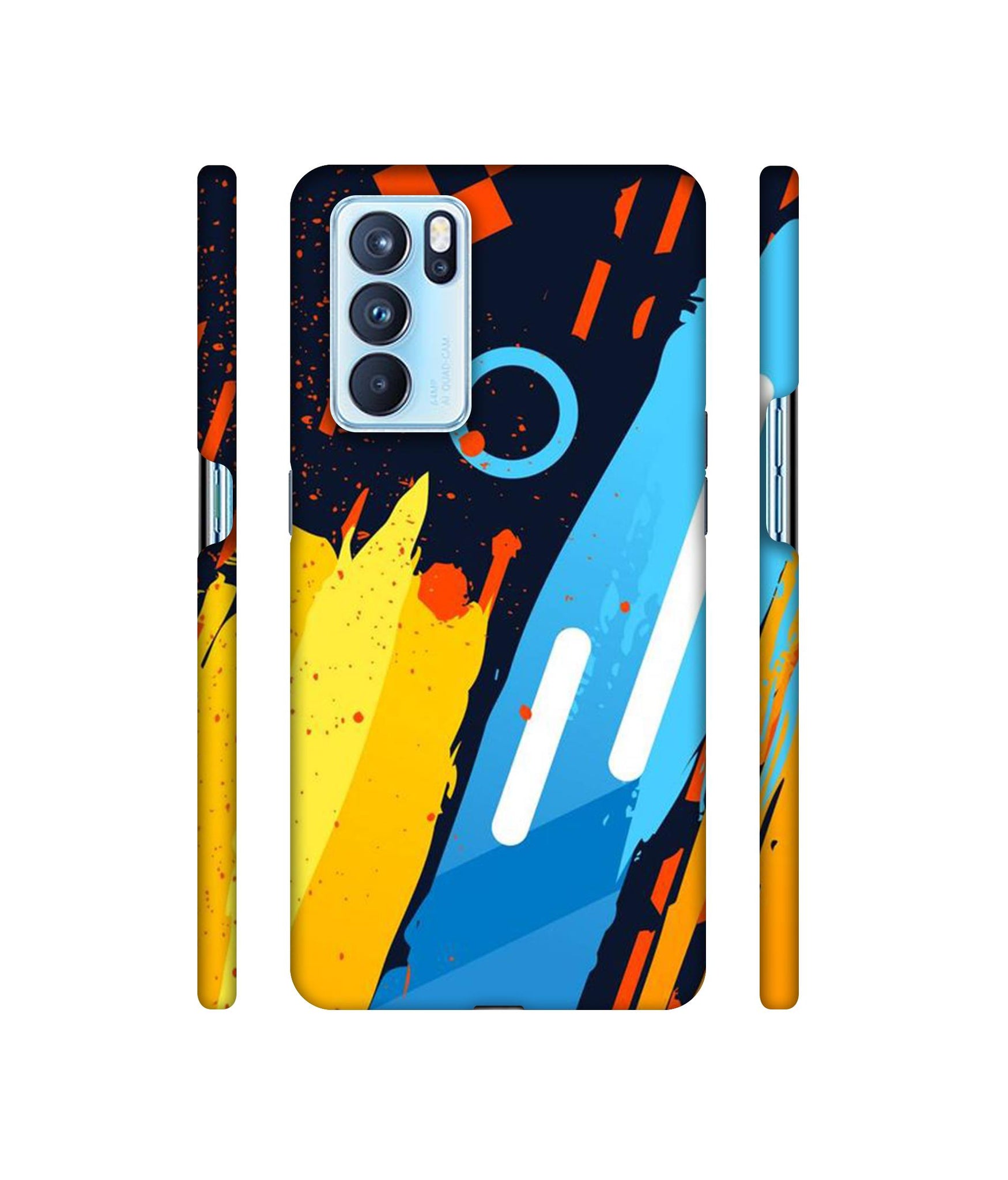 Illustrator Designer Hard Back Cover for Oppo Reno6 Pro 5G