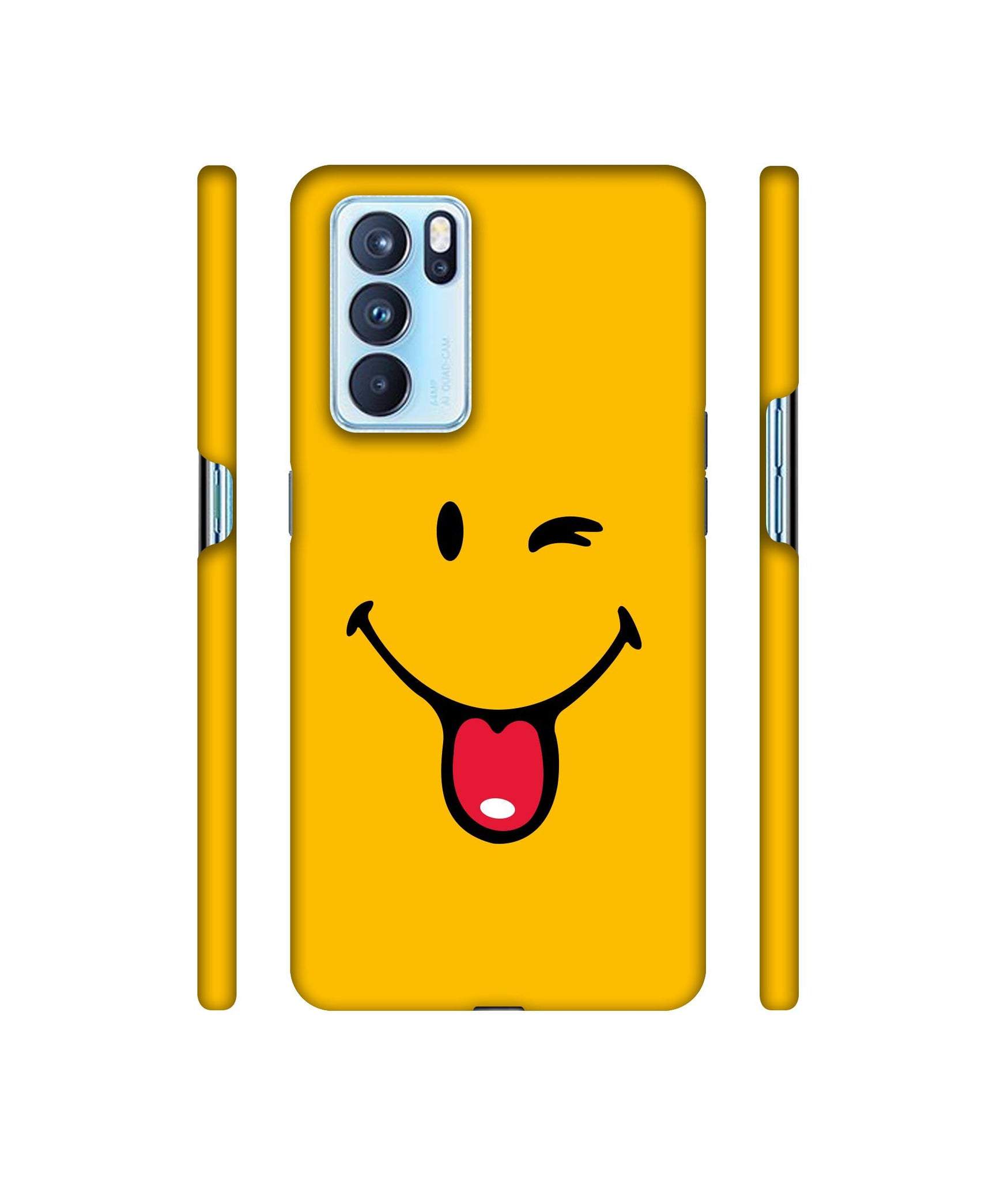 Masti Face Designer Hard Back Cover for Oppo Reno6 Pro 5G