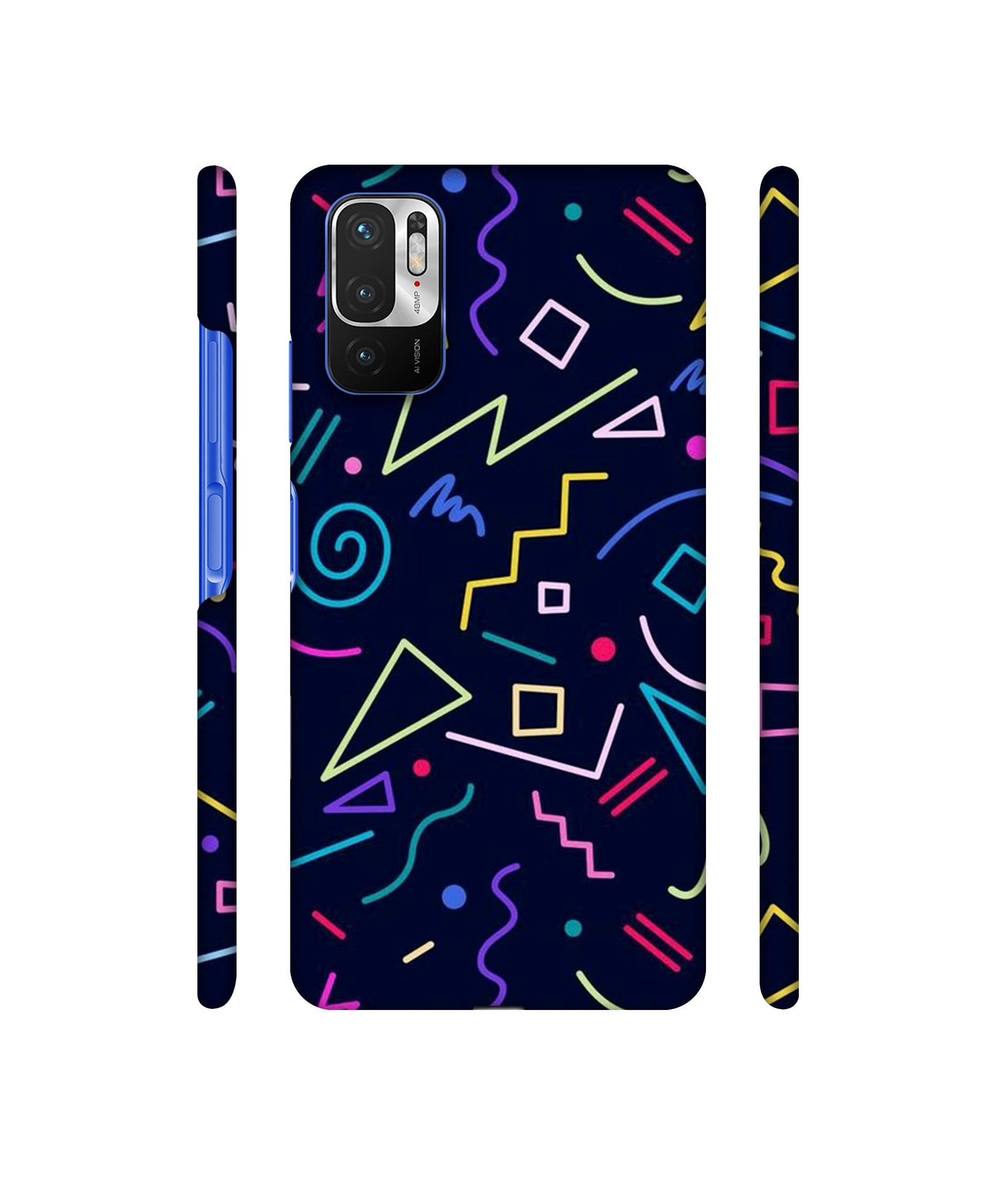 Sings Illustrator Designer Hard Back Cover for Mi Redmi Note 10T 5G