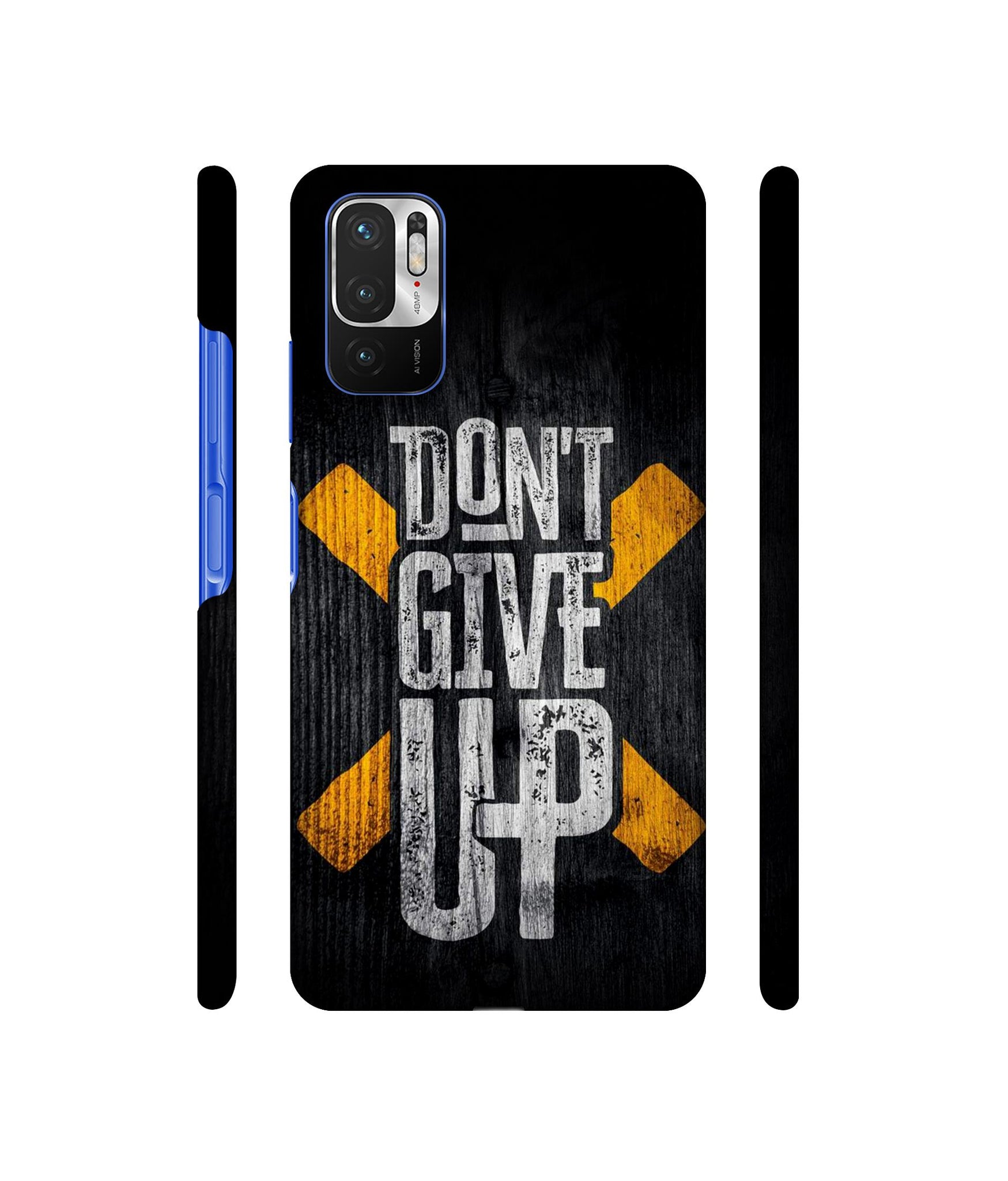 Don't Give Up Designer Hard Back Cover for Mi Redmi Note 10T 5G