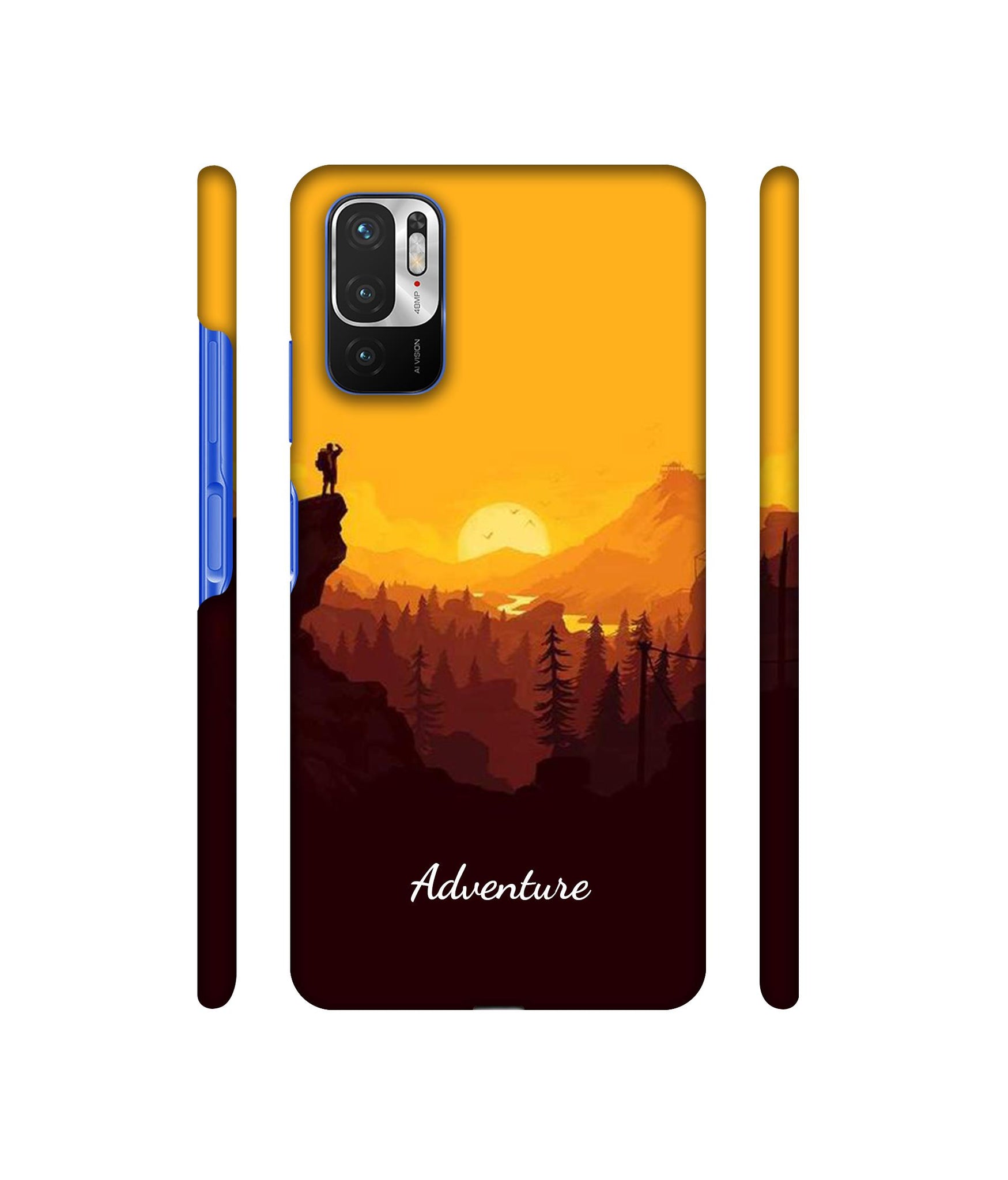 Adventure With Vactor Designer Hard Back Cover for Mi Redmi Note 10T 5G