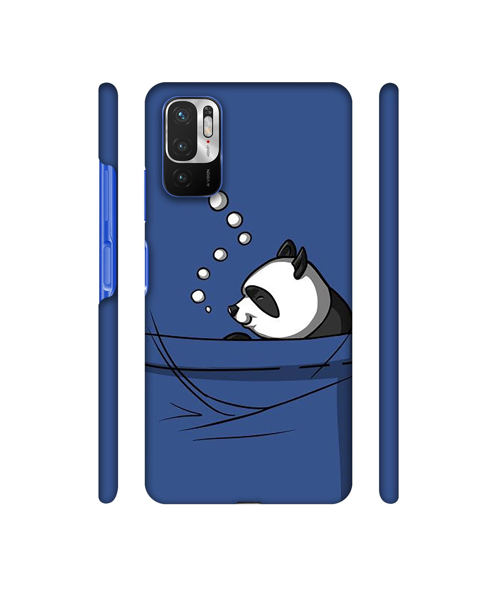 Lasy Panda Designer Hard Back Cover for Mi Redmi Note 10T 5G