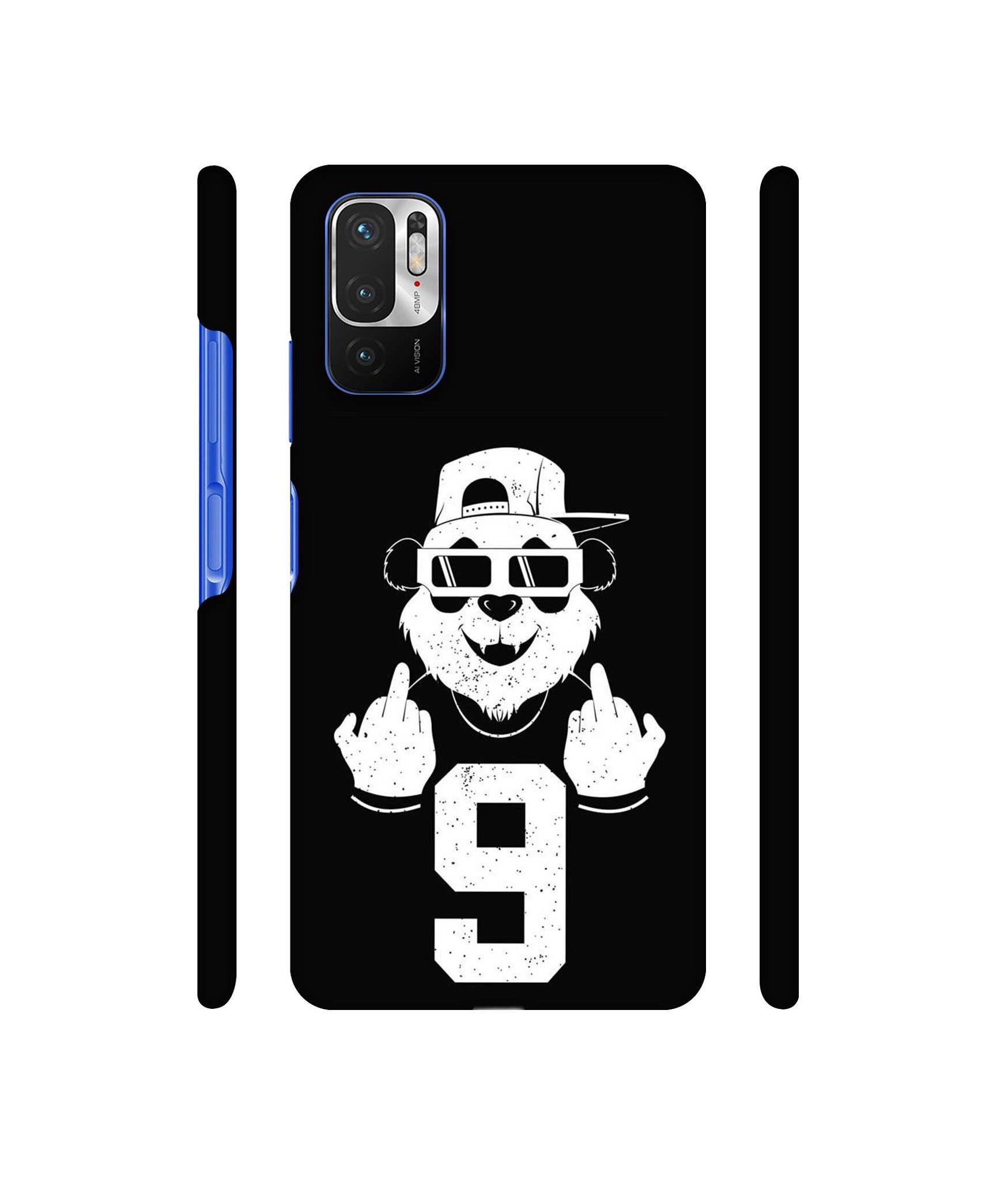 Nine Number Designer Hard Back Cover for Mi Redmi Note 10T 5G