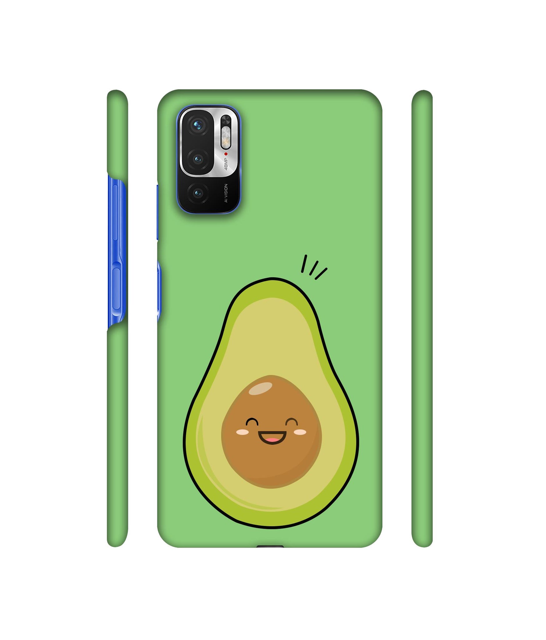 Avocados Designer Hard Back Cover for Mi Redmi Note 10T 5G
