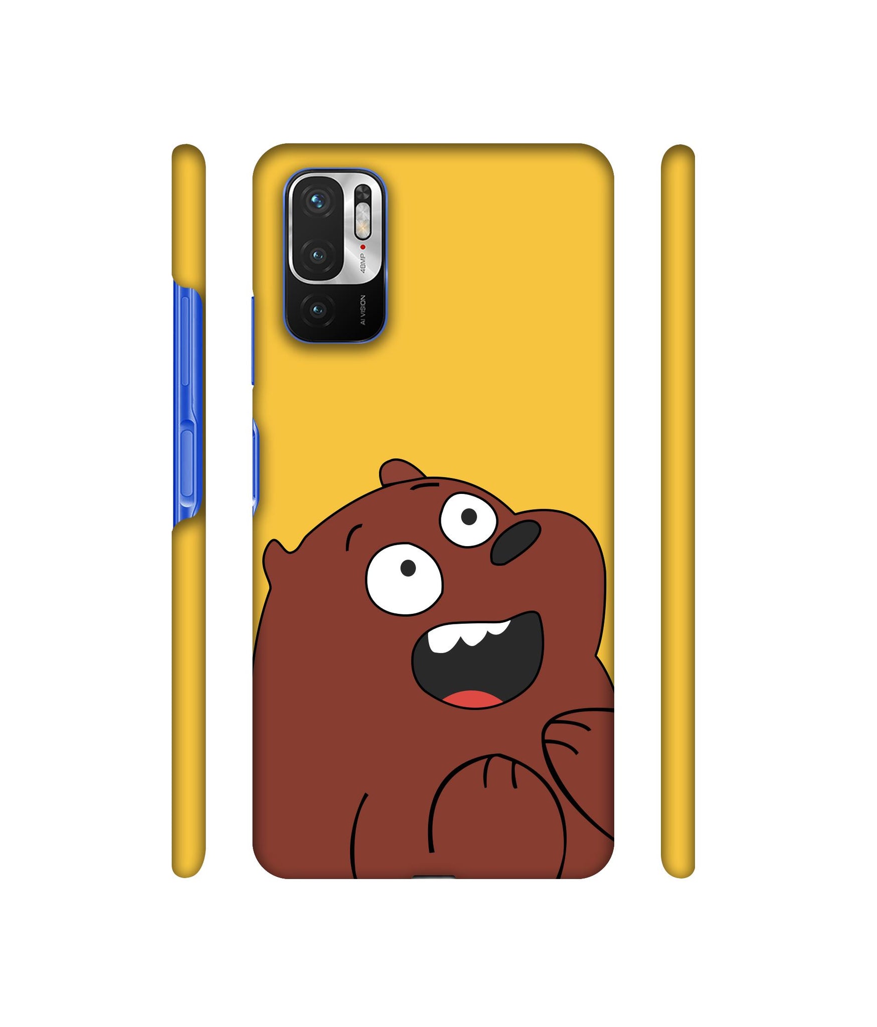 Surprice Face Beer Designer Hard Back Cover for Mi Redmi Note 10T 5G
