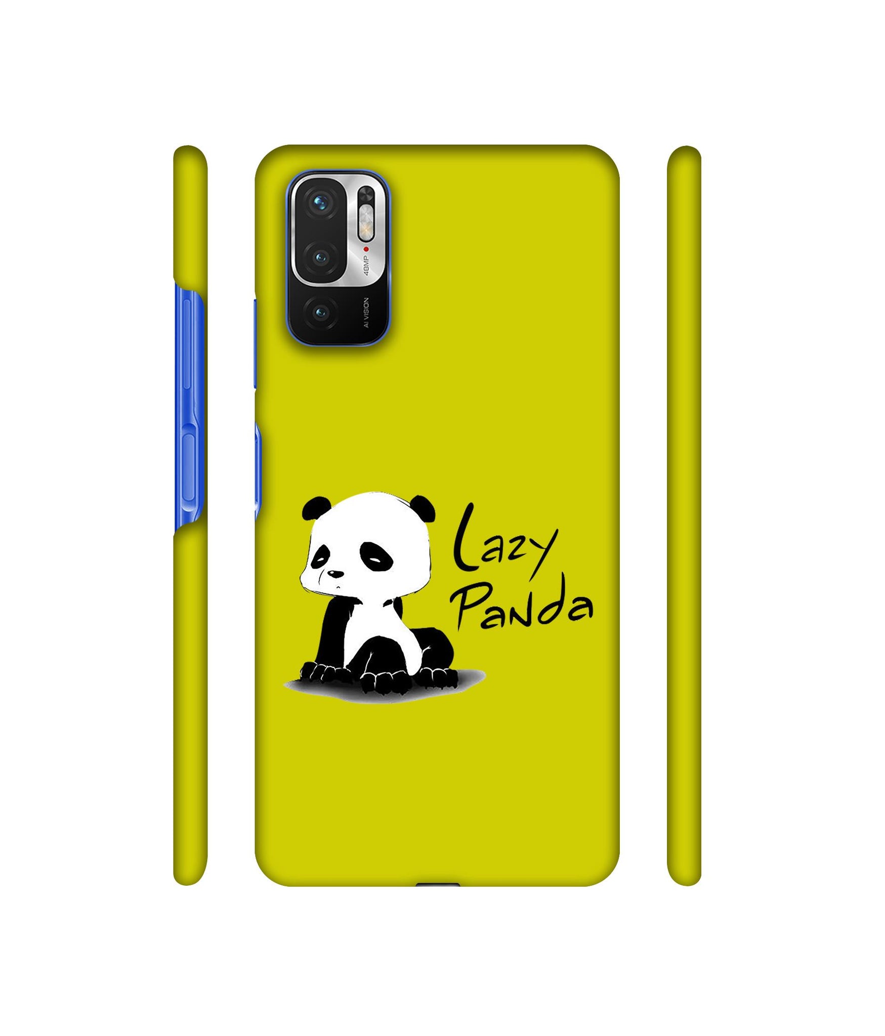 Lazy Panda Designer Hard Back Cover for Mi Redmi Note 10T 5G