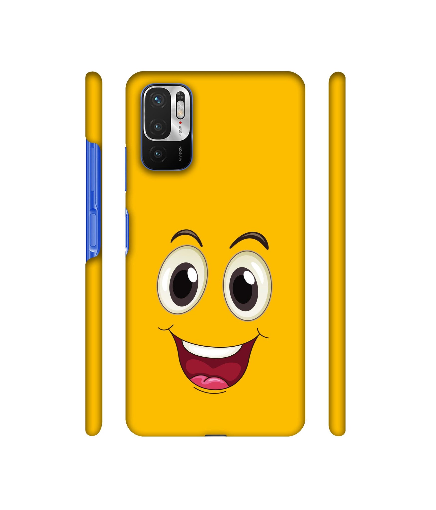 Wow Face Designer Hard Back Cover for Mi Redmi Note 10T 5G