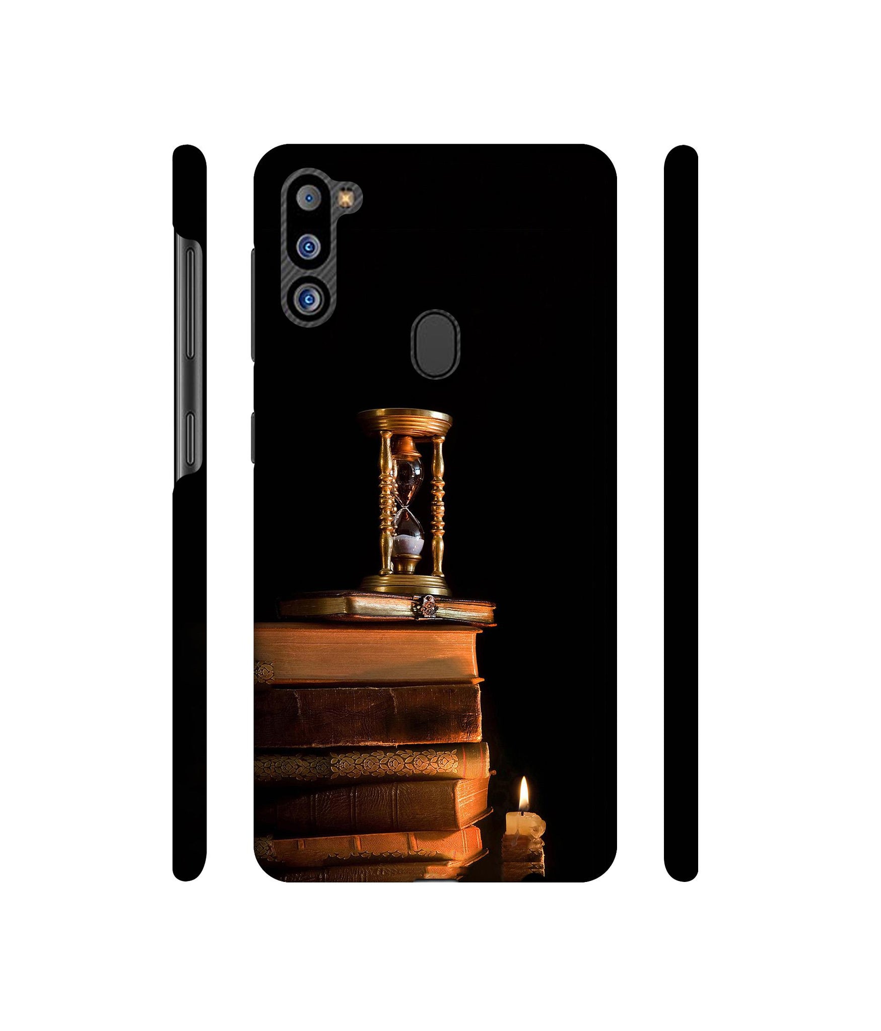 Magic Candles Books Designer Hard Back Cover for Samsung Galaxy M21 2021 Edition