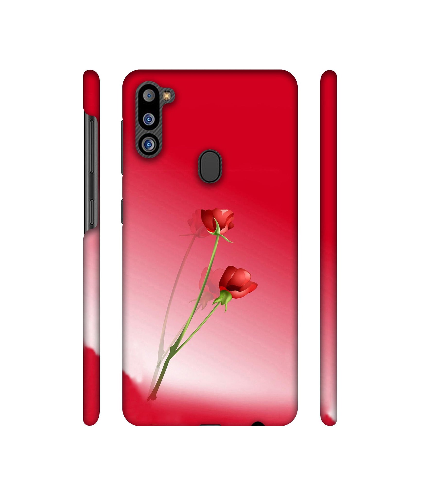 Red Roses Designer Hard Back Cover for Samsung Galaxy M21 2021 Edition