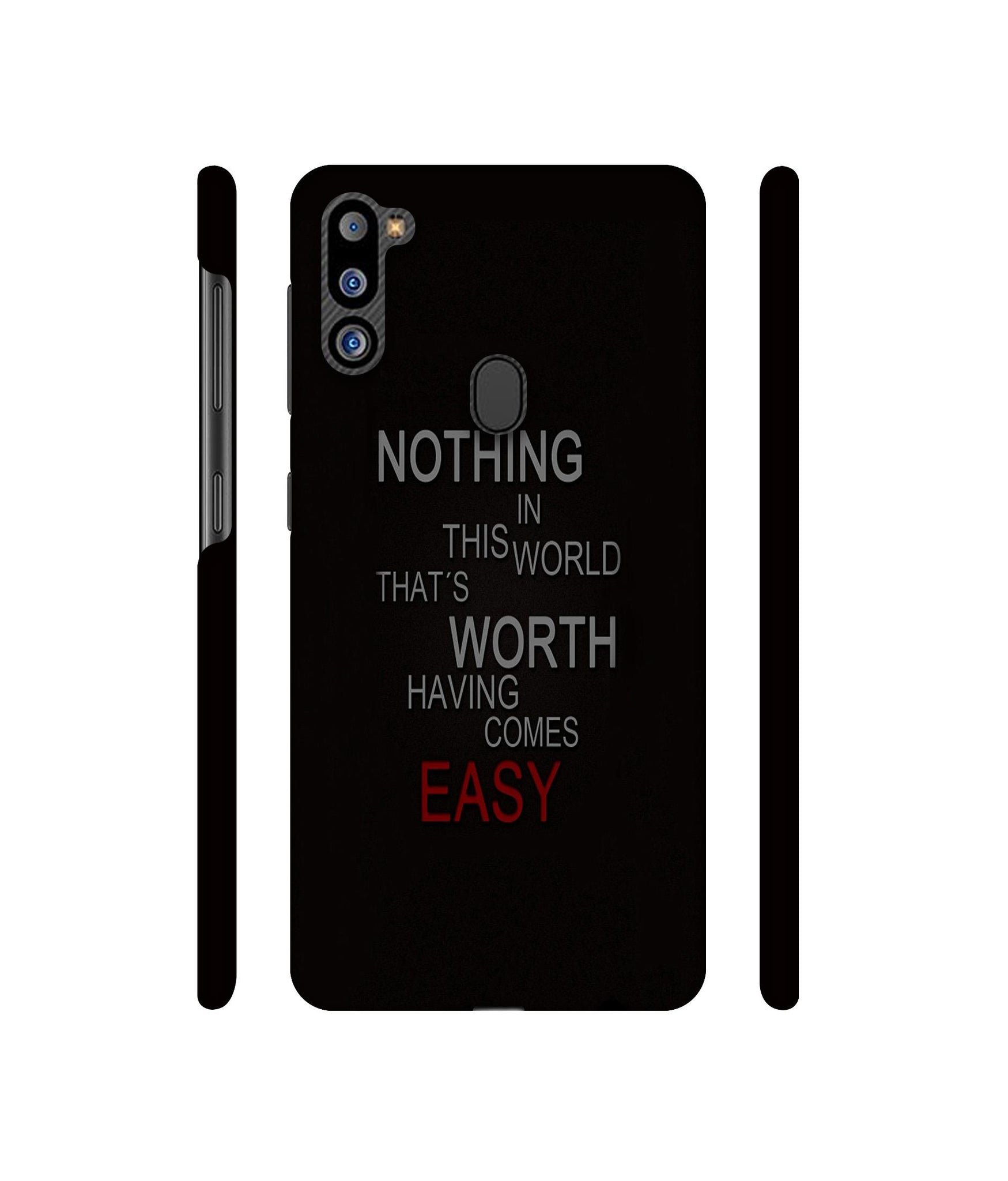 Life Quotes Designer Hard Back Cover for Samsung Galaxy M21 2021 Edition