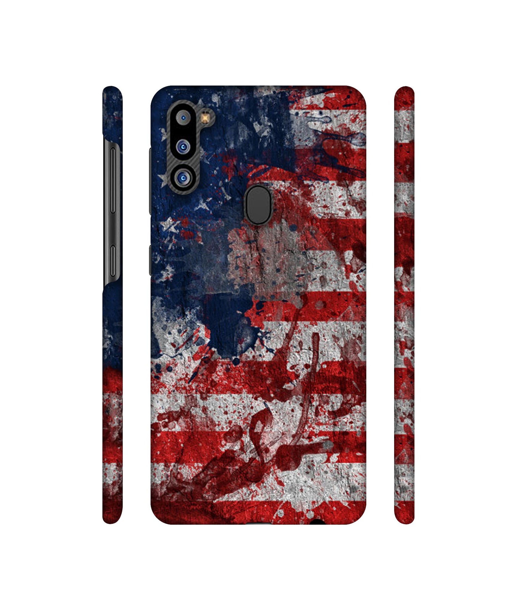 Painting American Designer Hard Back Cover for Samsung Galaxy M21 2021 Edition