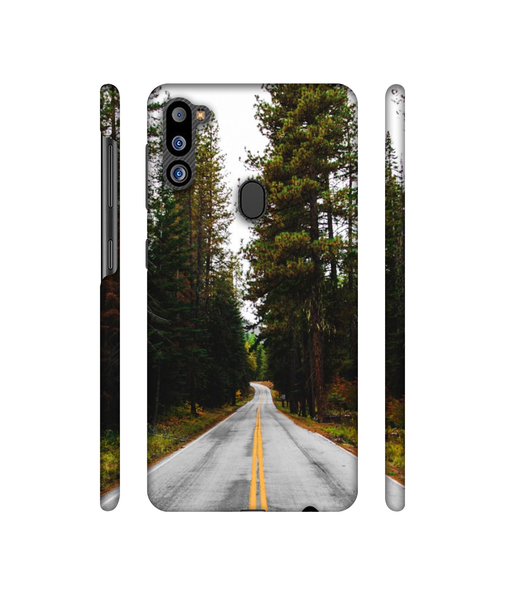 Road Photo Designer Hard Back Cover for Samsung Galaxy M21 2021 Edition