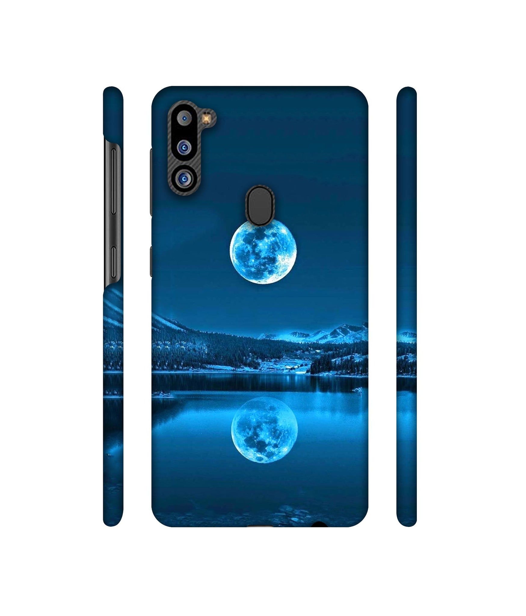 Awesome Moon Designer Hard Back Cover for Samsung Galaxy M21 2021 Edition