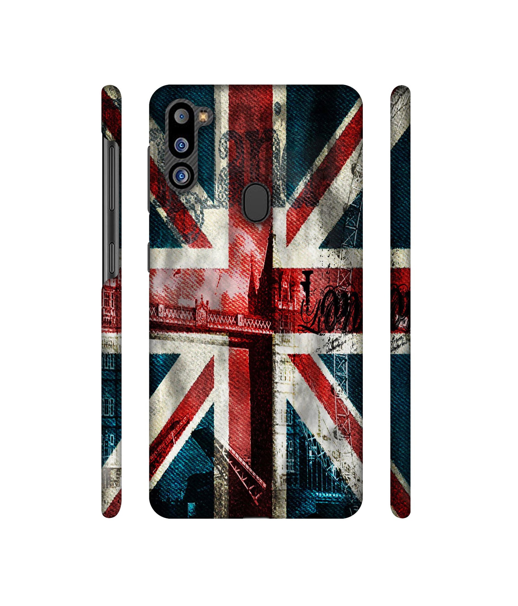 London Flag wallpaper Designer Hard Back Cover for Samsung Galaxy M21 2021 Edition