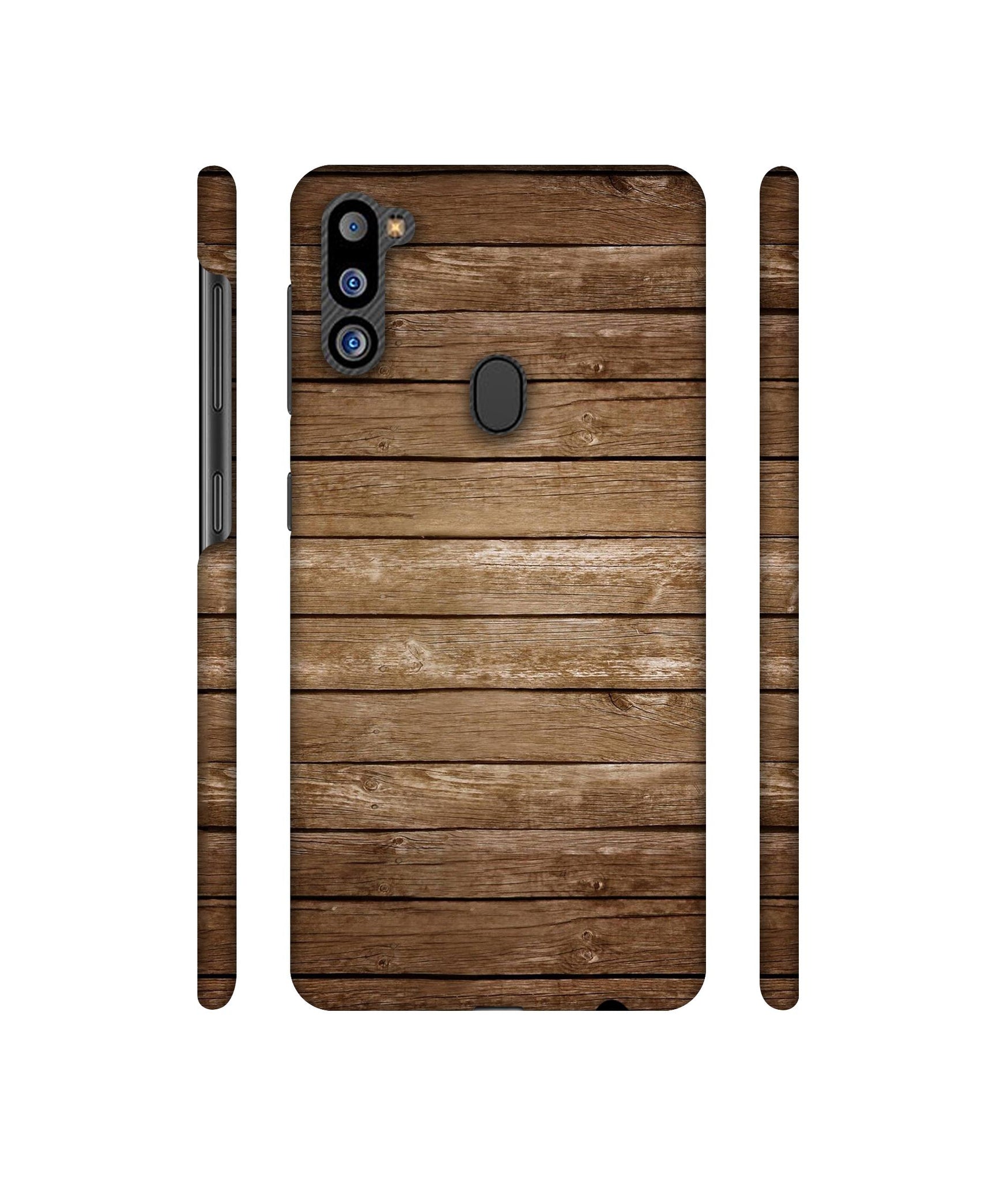 Wood Designer Hard Back Cover for Samsung Galaxy M21 2021 Edition