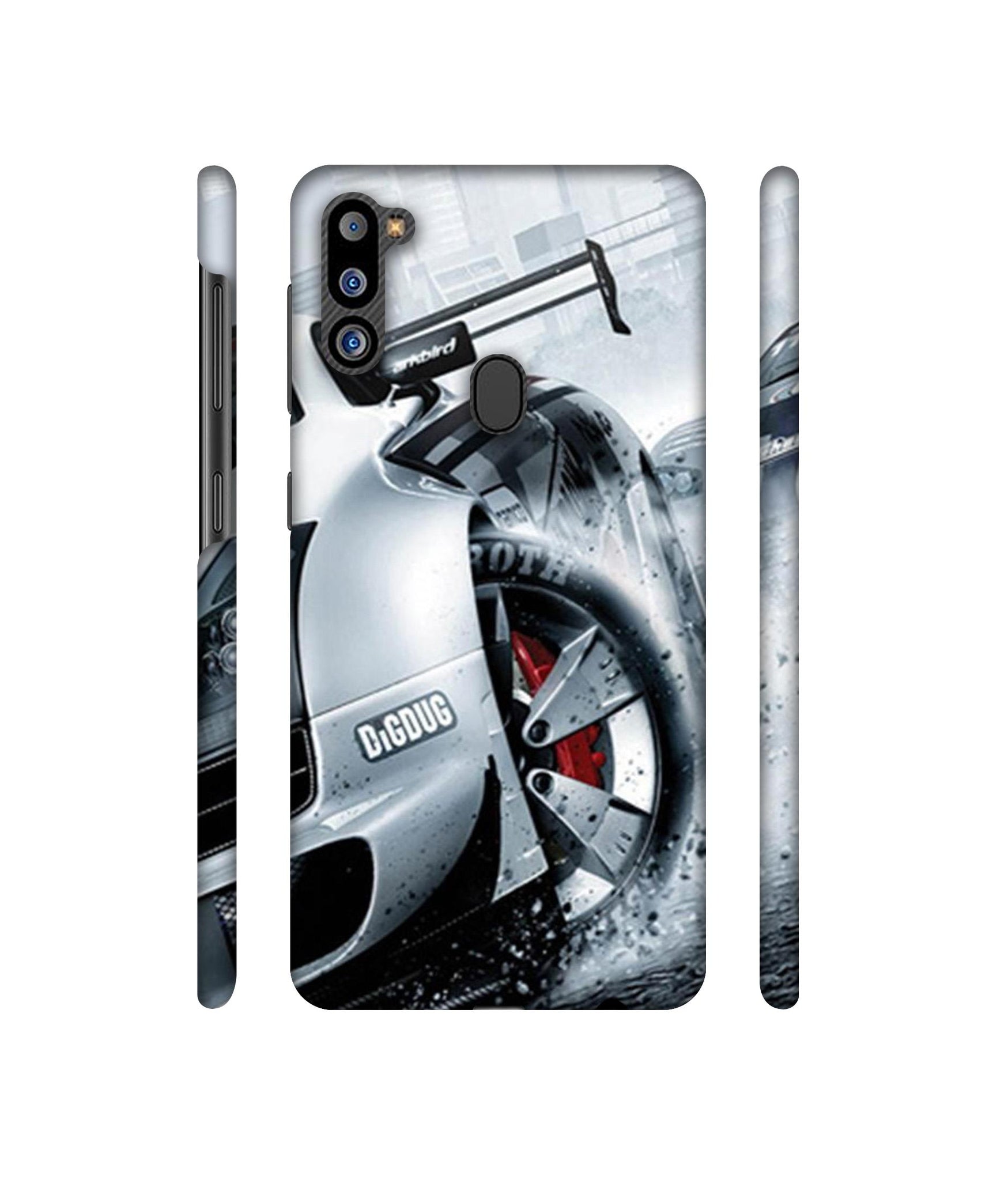 Drift Sport Print Designer Hard Back Cover for Samsung Galaxy M21 2021 Edition