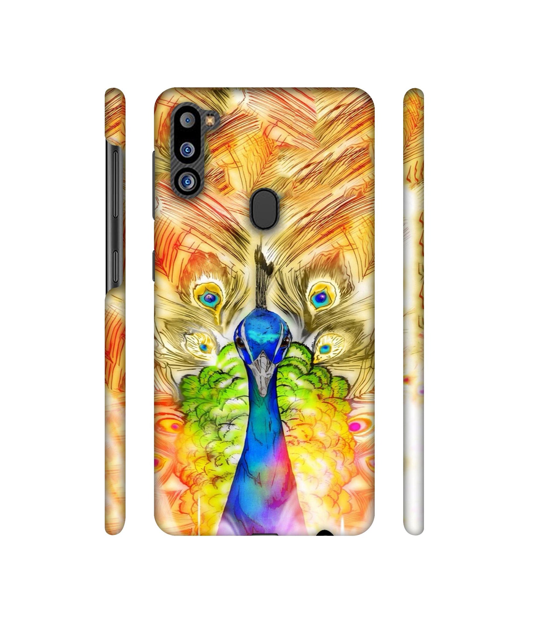 Colorful Joy Pattern Designer Hard Back Cover for Samsung Galaxy M21 2021 Edition