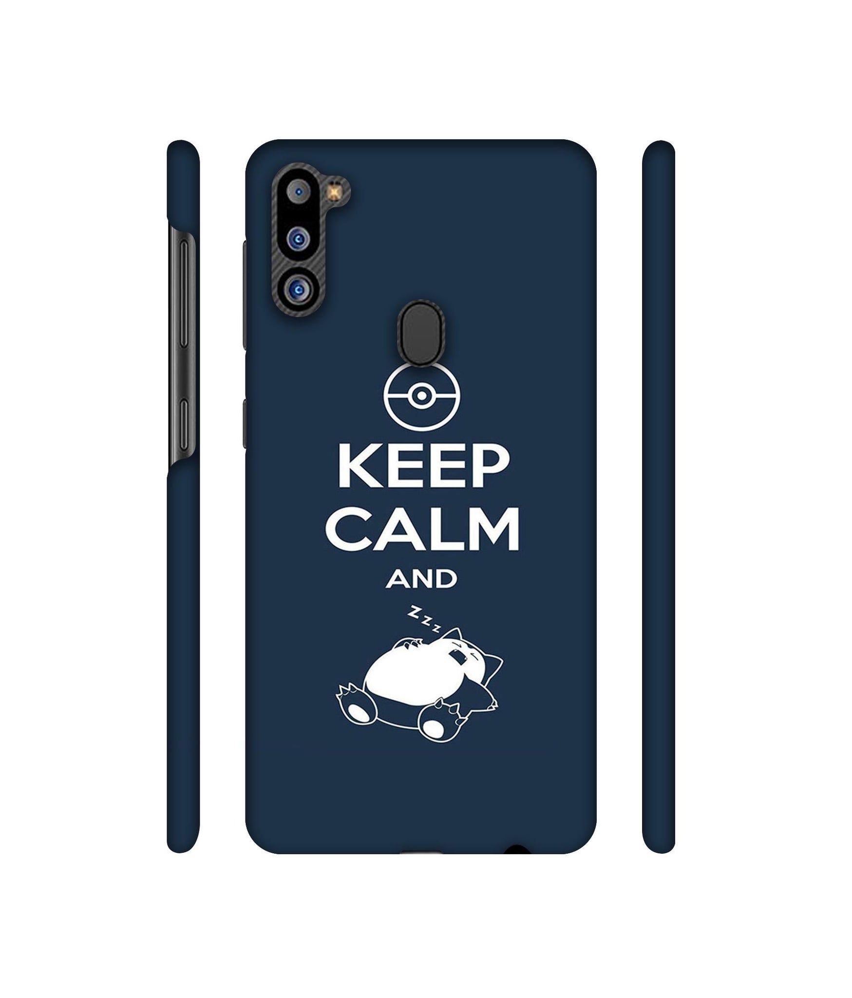 Sleep Pattern Designer Hard Back Cover for Samsung Galaxy M21 2021 Edition