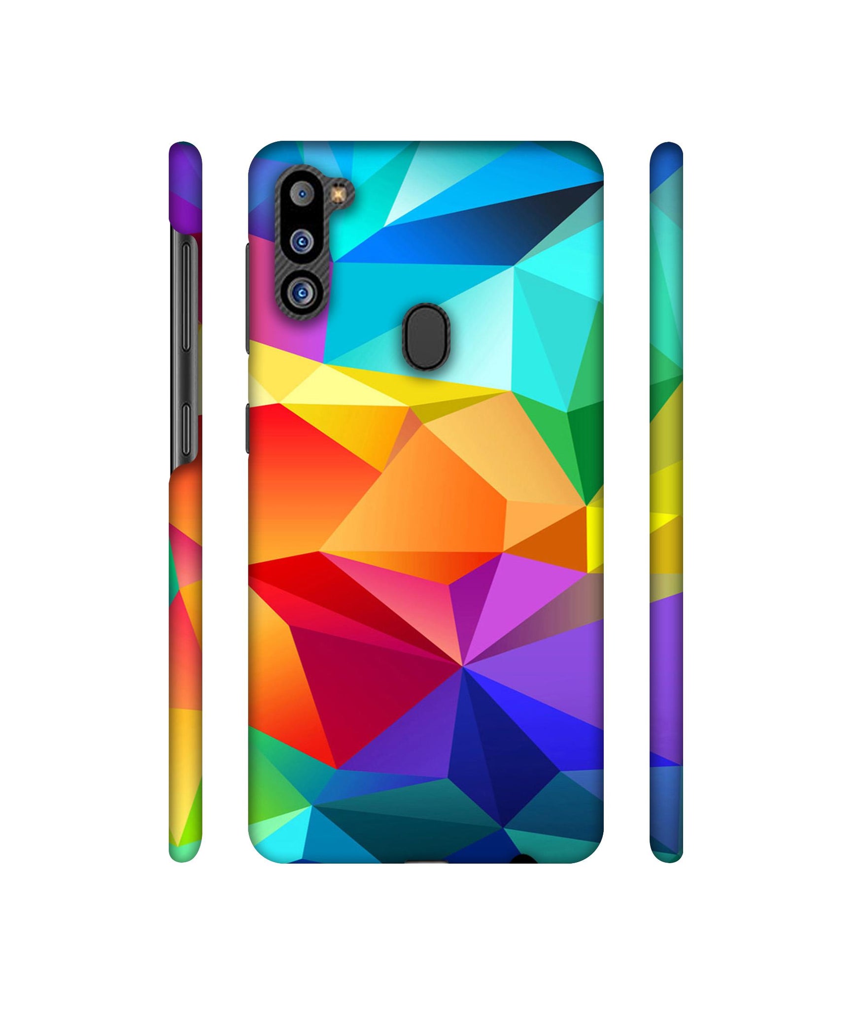 Colorful Pattern Designer Hard Back Cover for Samsung Galaxy M21 2021 Edition