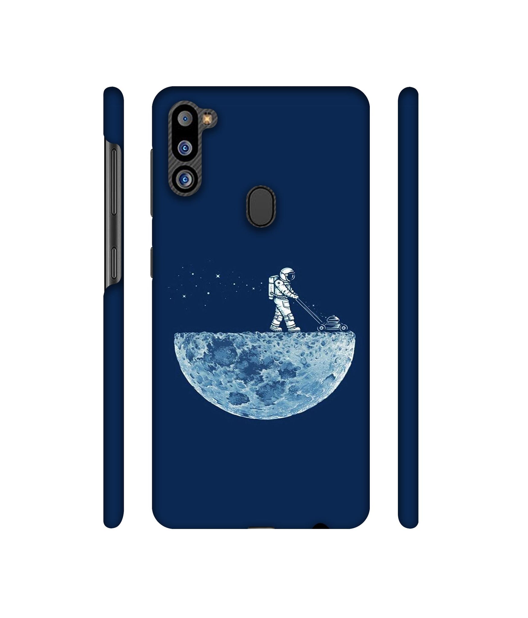 Moon Walk Designer Hard Back Cover for Samsung Galaxy M21 2021 Edition