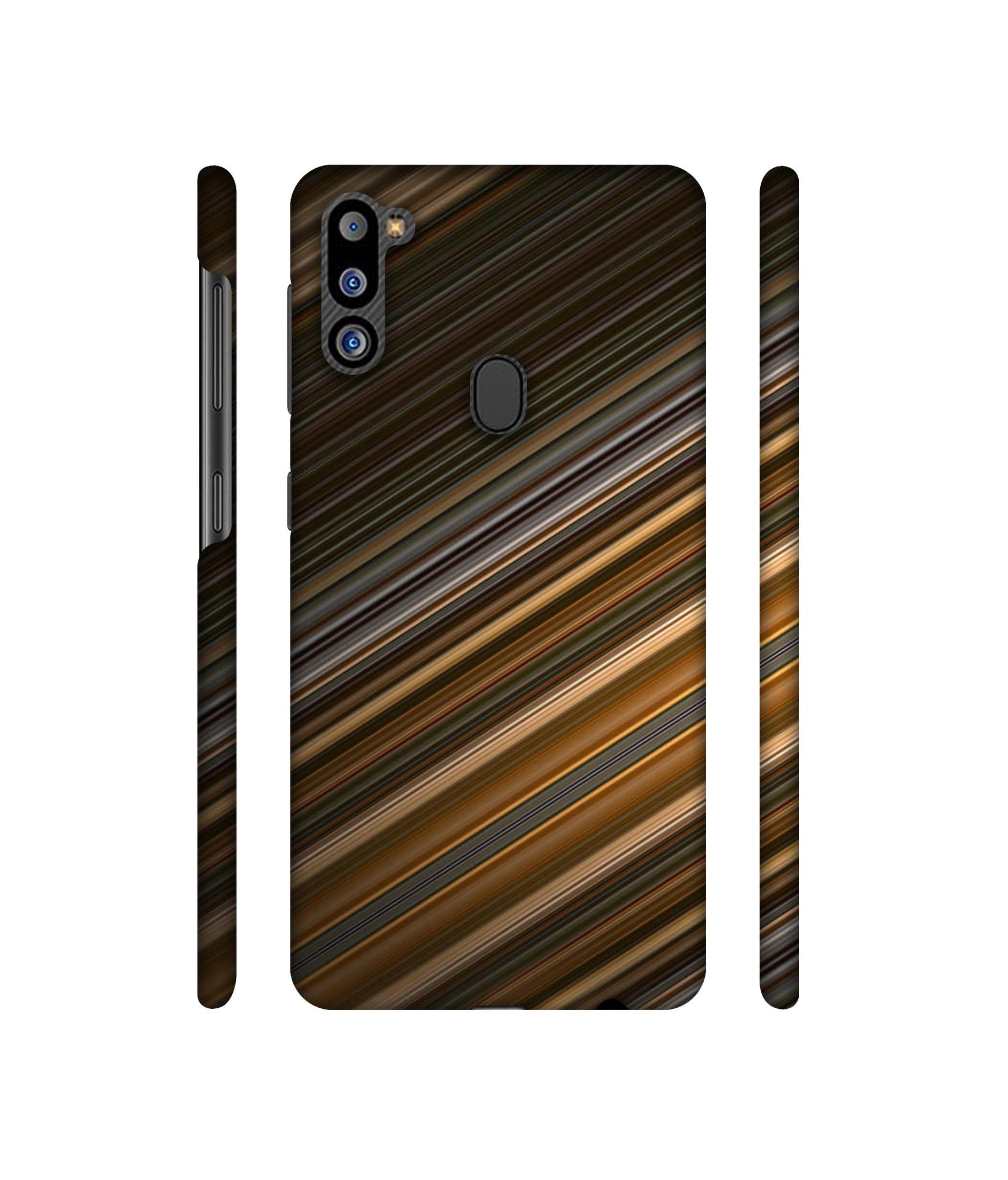 Stripes Designer Hard Back Cover for Samsung Galaxy M21 2021 Edition