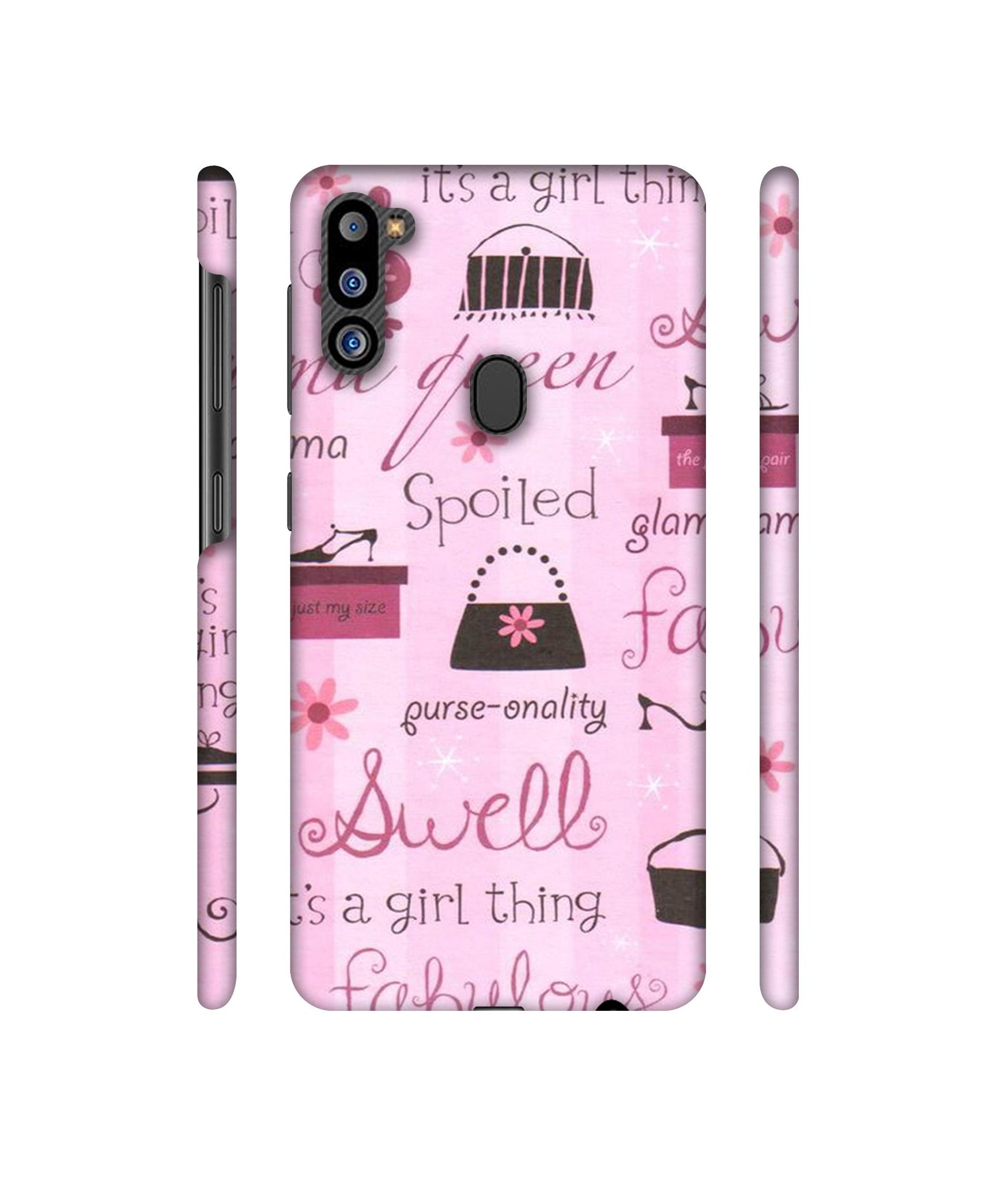 Its A Girl Thing Designer Hard Back Cover for Samsung Galaxy M21 2021 Edition