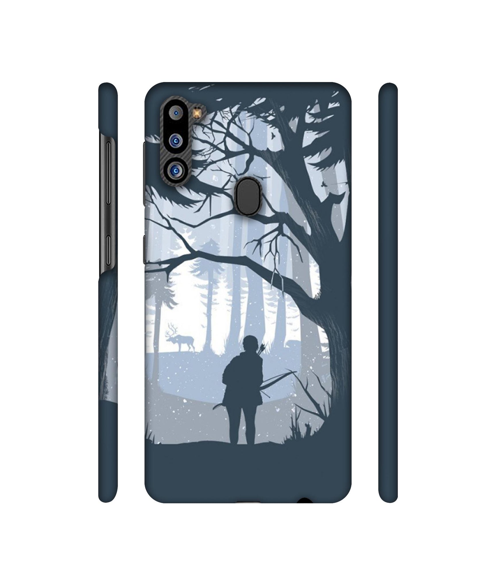 Hunter Designer Hard Back Cover for Samsung Galaxy M21 2021 Edition