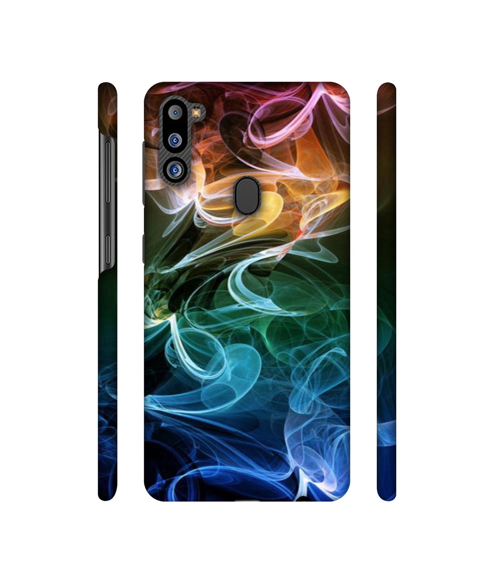 Smoky Pattern Designer Hard Back Cover for Samsung Galaxy M21 2021 Edition