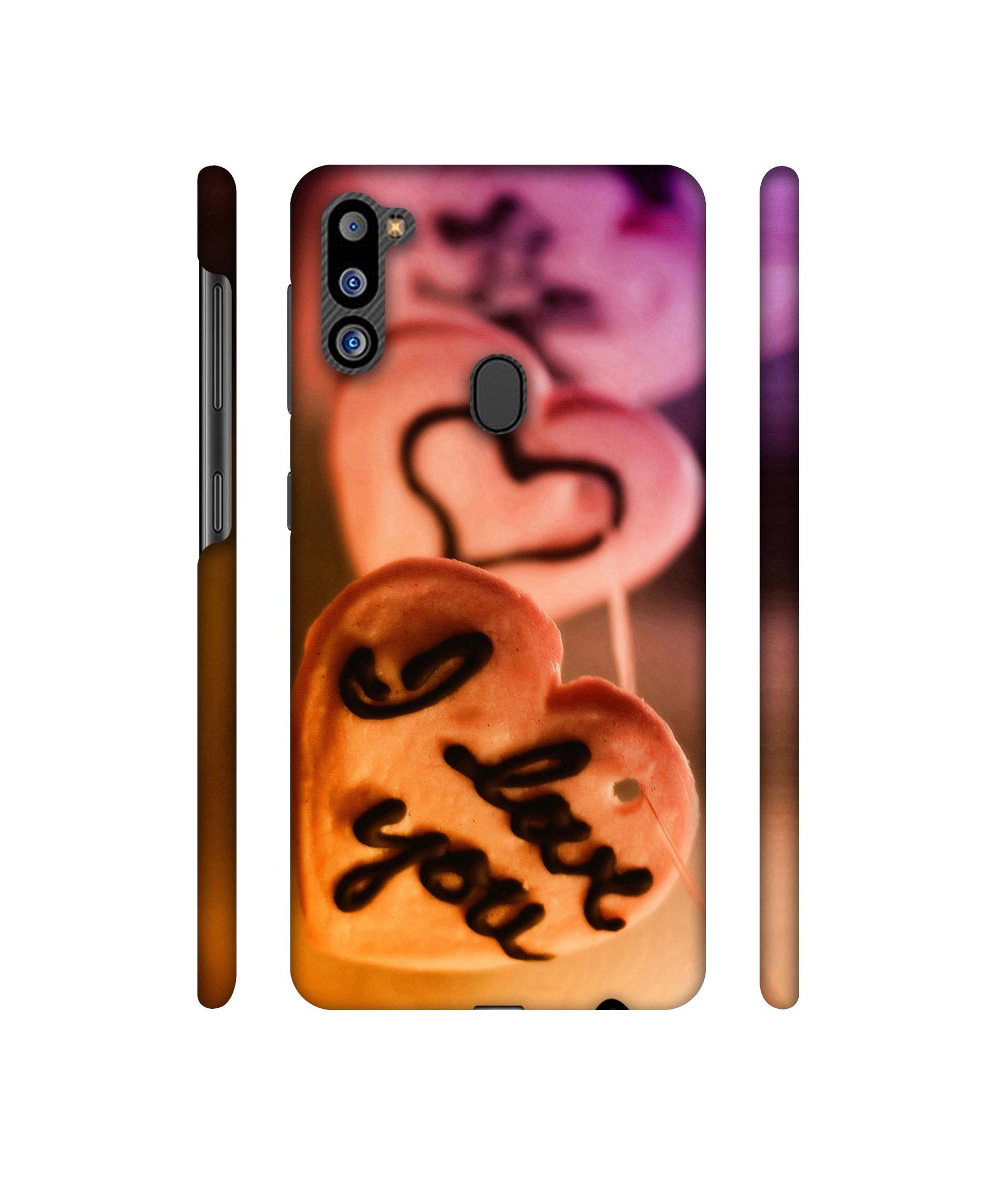 I Love you Designer Hard Back Cover for Samsung Galaxy M21 2021 Edition