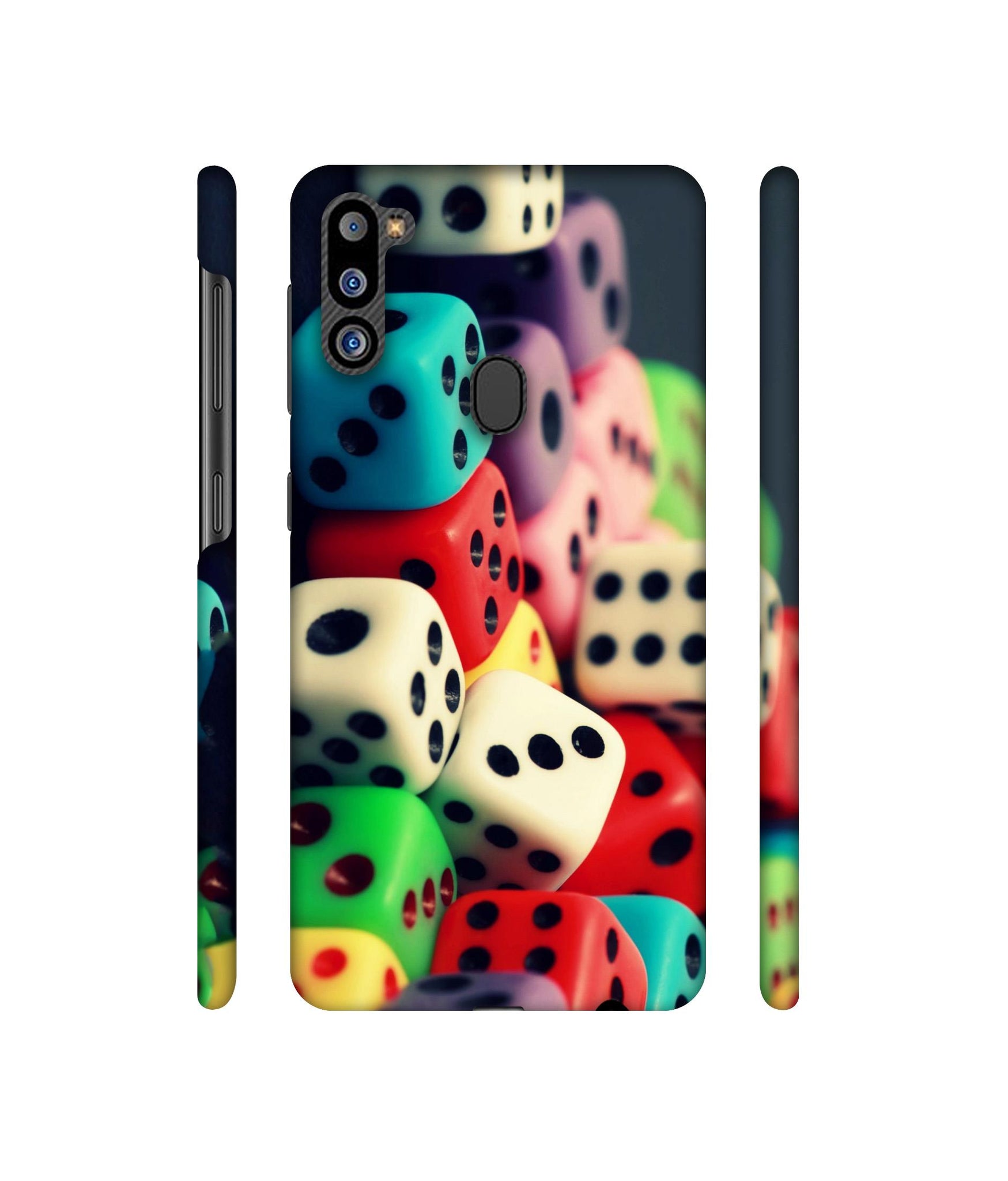 Dice Designer Hard Back Cover for Samsung Galaxy M21 2021 Edition