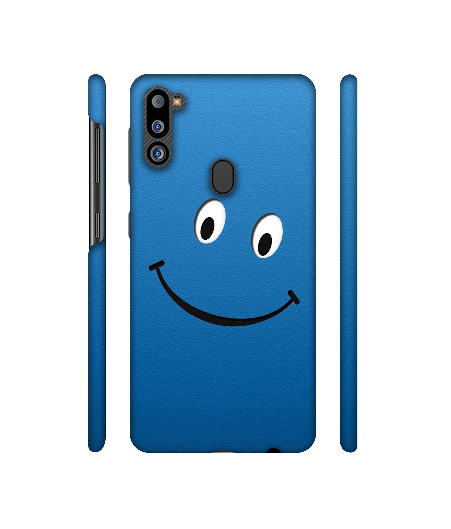 Happy Designer Hard Back Cover for Samsung Galaxy M21 2021 Edition