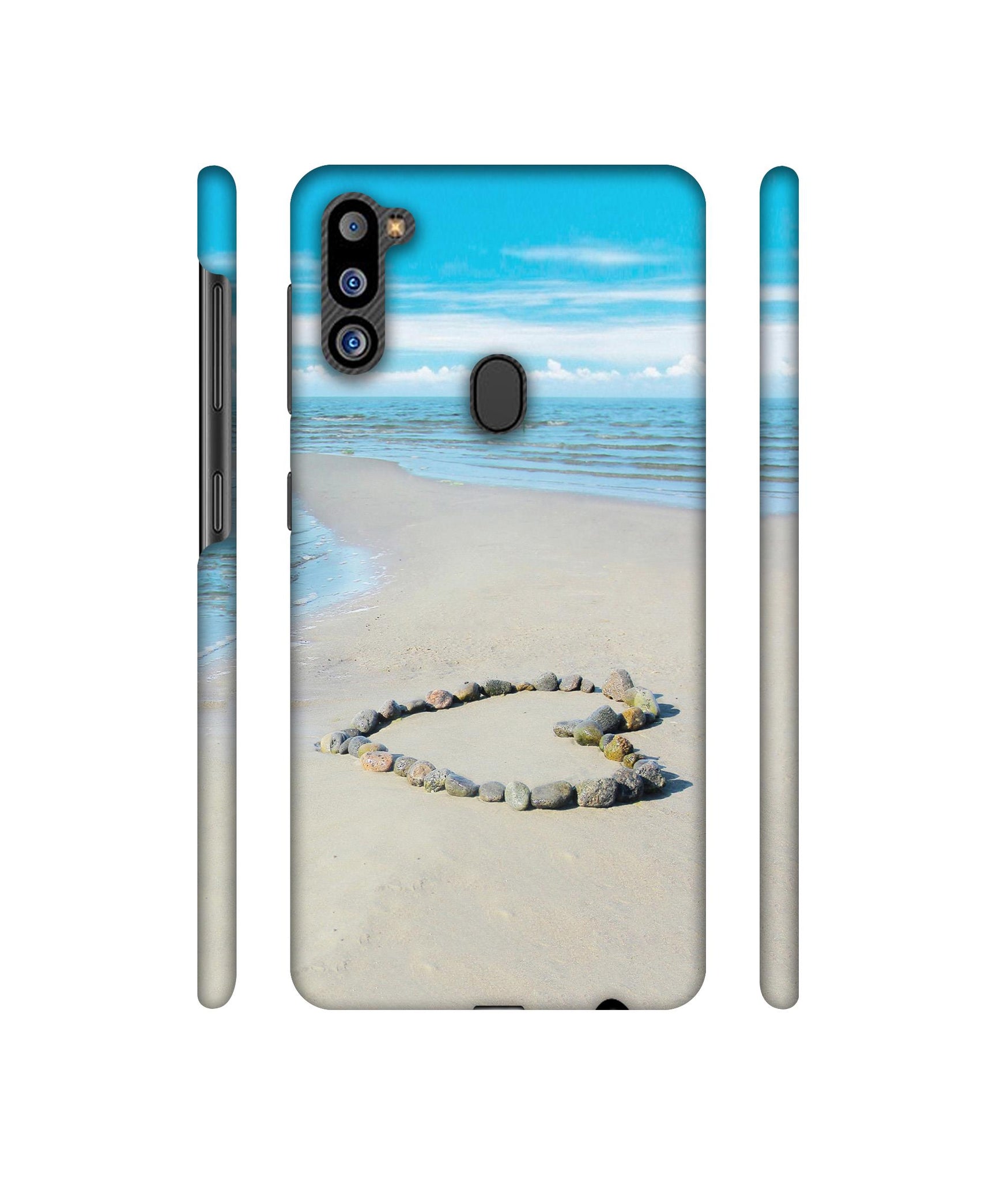 Stone Love Designer Hard Back Cover for Samsung Galaxy M21 2021 Edition