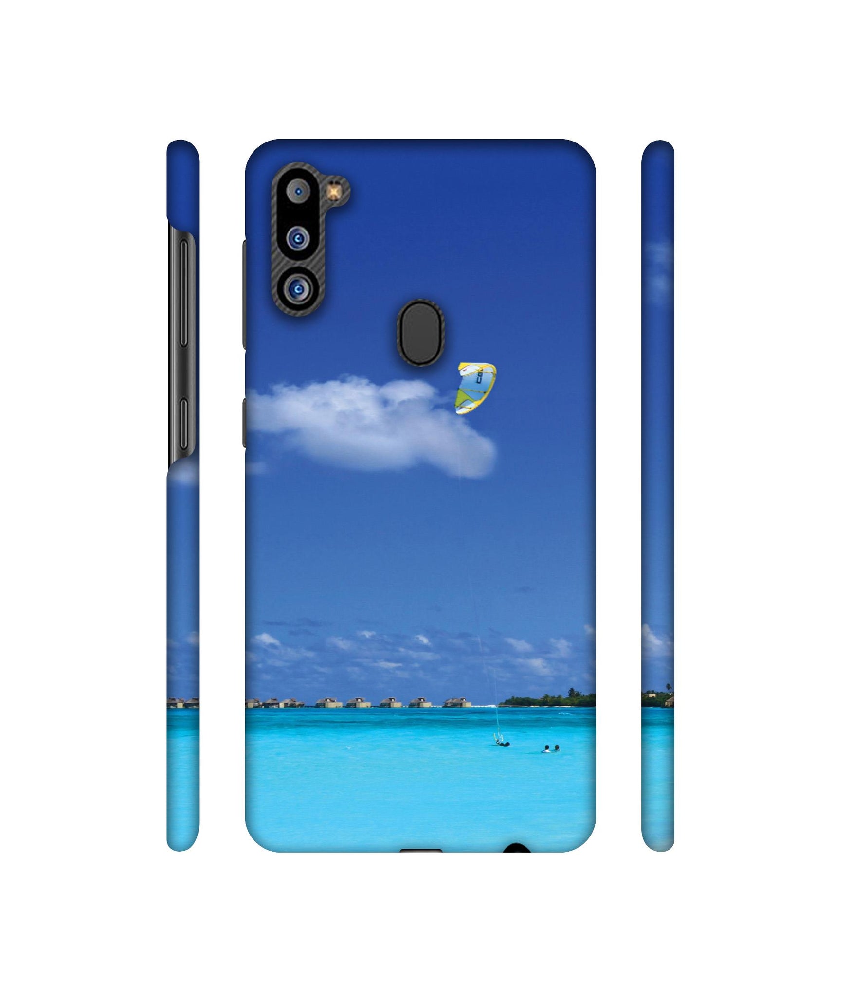 Maldivies Ocean Designer Hard Back Cover for Samsung Galaxy M21 2021 Edition