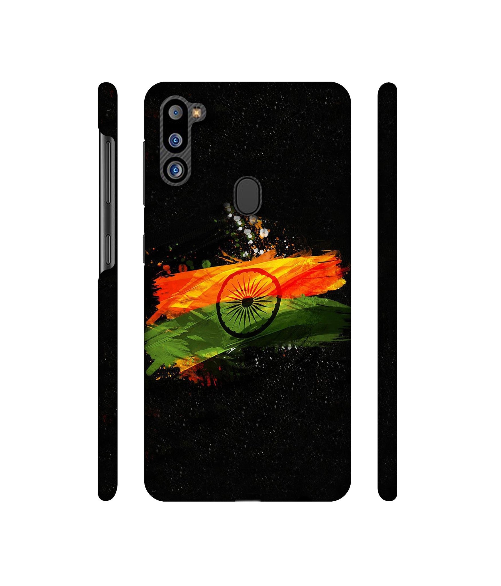 Indian Flag Designer Hard Back Cover for Samsung Galaxy M21 2021 Edition