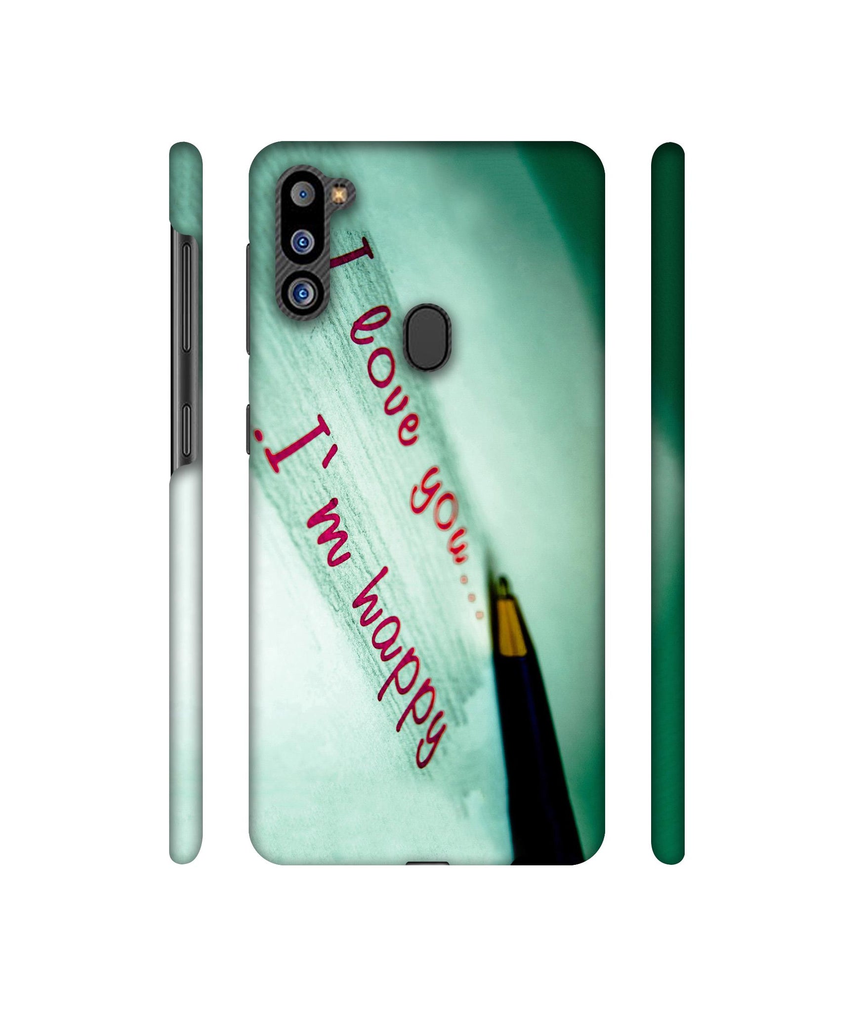 Love Quote Designer Hard Back Cover for Samsung Galaxy M21 2021 Edition