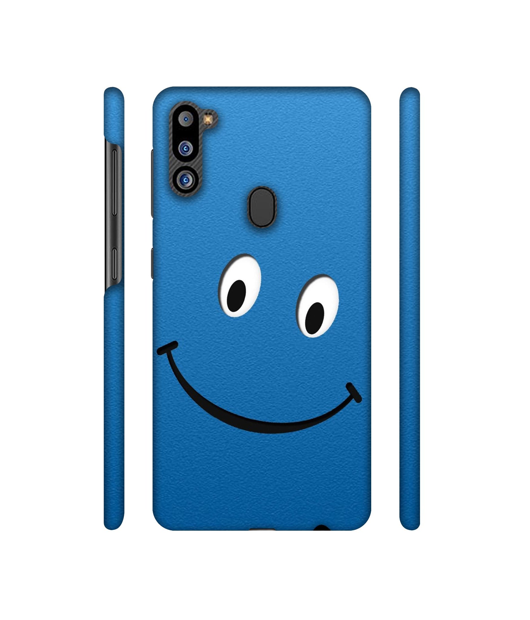 Smile Face1Designer Hard Back Cover for Samsung Galaxy M21 2021 Edition