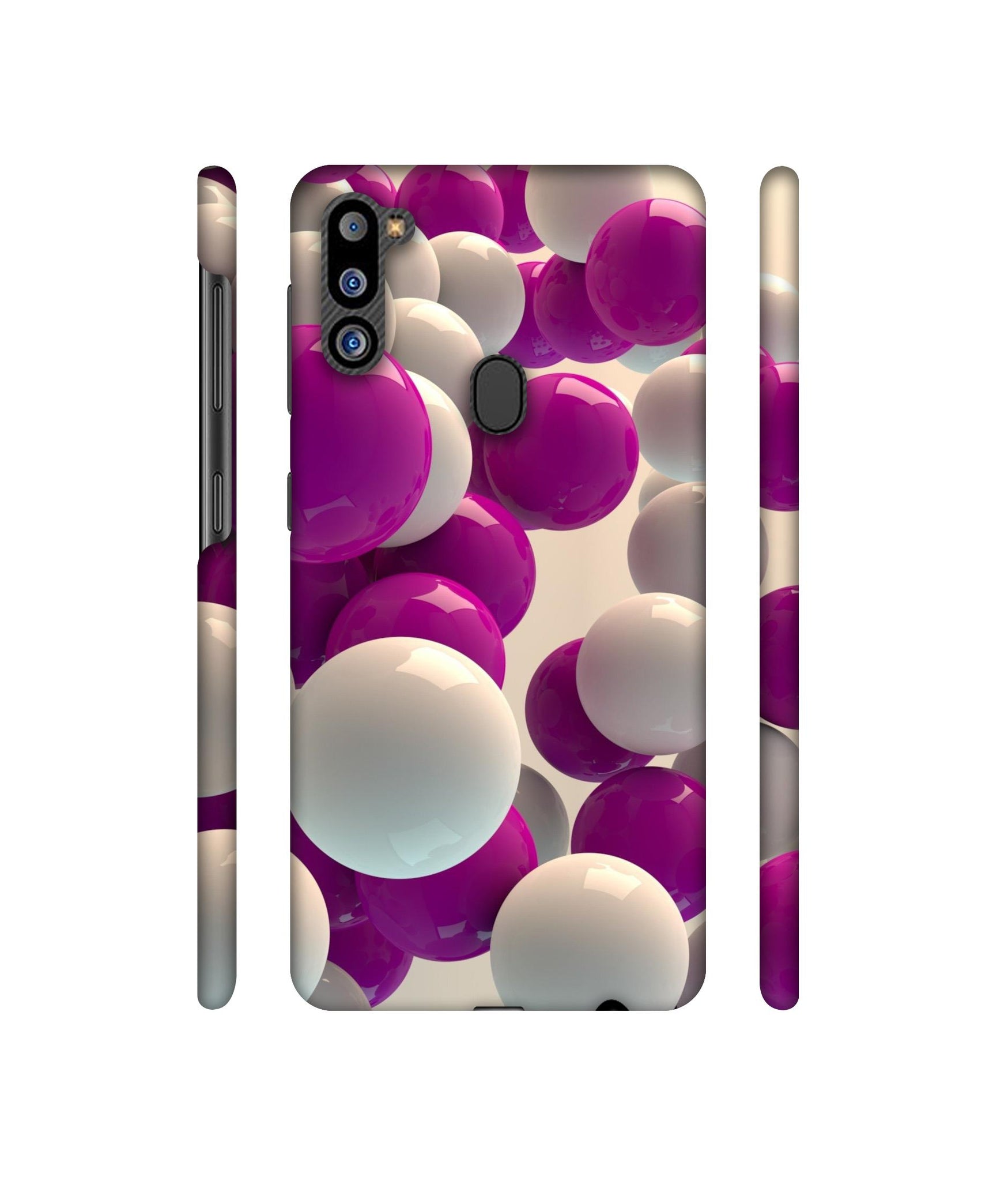 3D Balloons Designer Hard Back Cover for Samsung Galaxy M21 2021 Edition