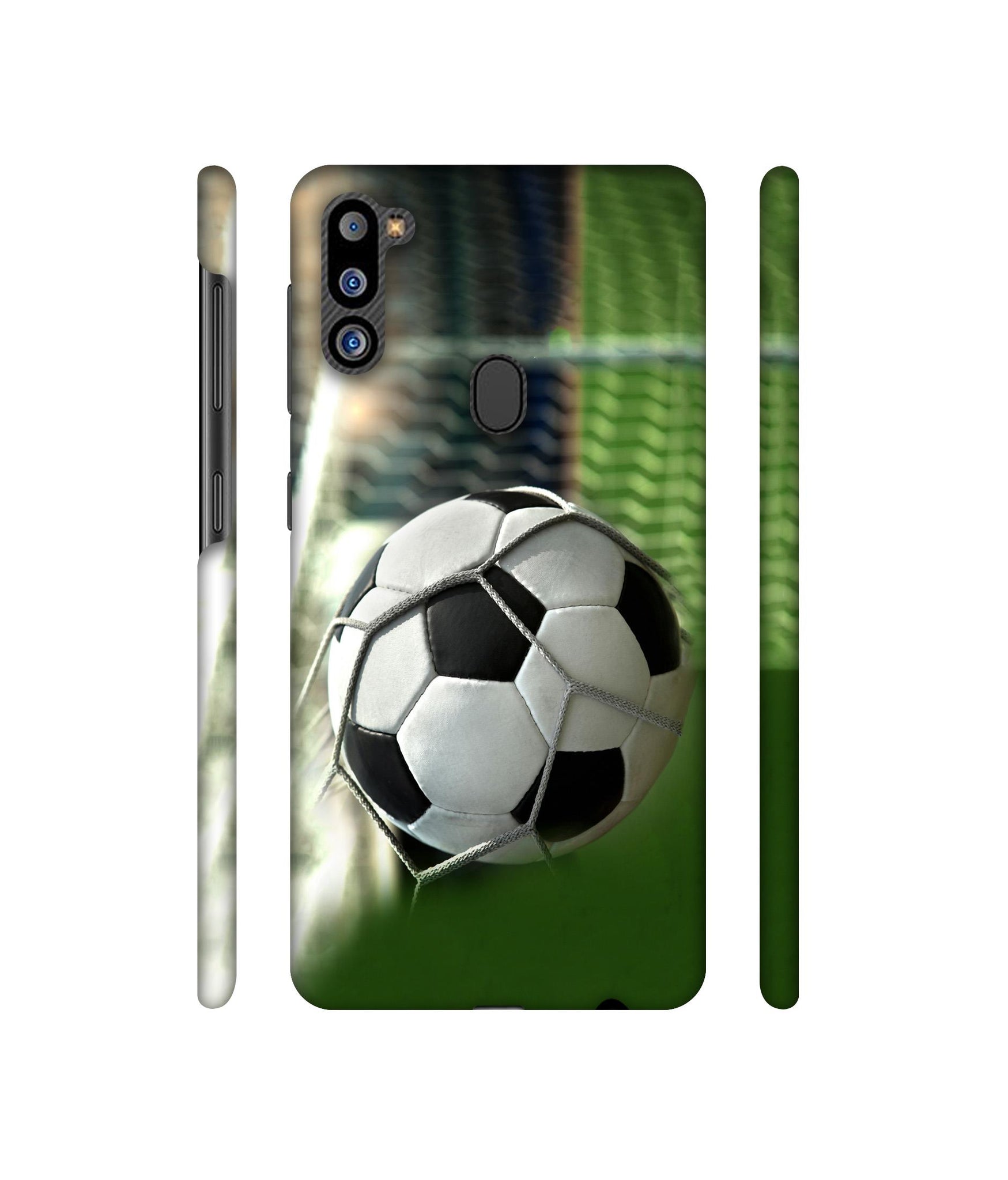 Football Designer Hard Back Cover for Samsung Galaxy M21 2021 Edition