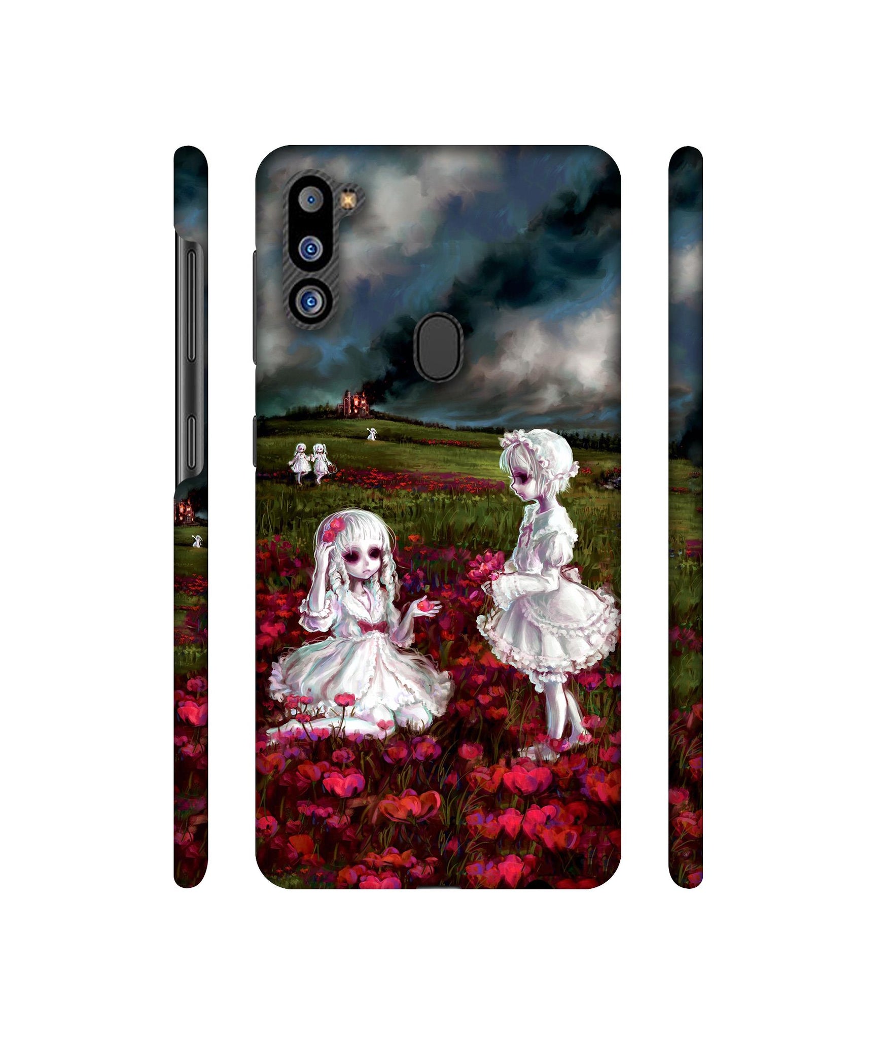 Vampires Girls Designer Hard Back Cover for Samsung Galaxy M21 2021 Edition