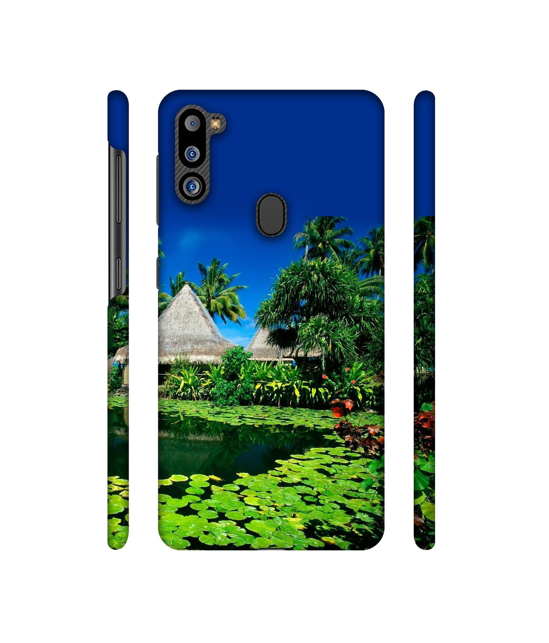 Tropics Water Designer Hard Back Cover for Samsung Galaxy M21 2021 Edition