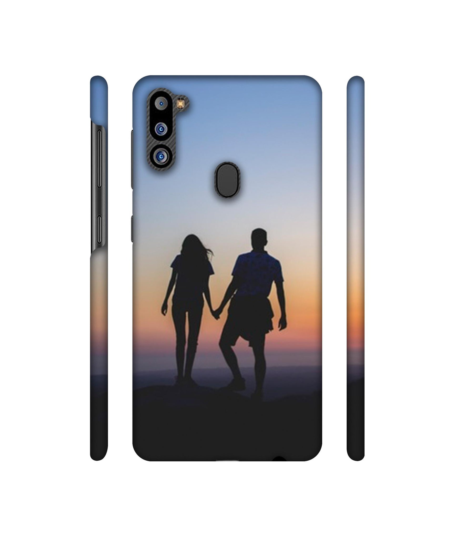 Couple On Beach Designer Hard Back Cover for Samsung Galaxy M21 2021 Edition